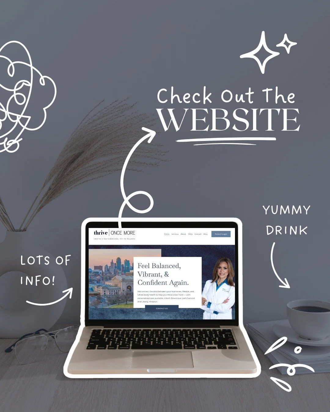 🛜 We've been working hard behind the scenes to add easy access information to the website. 

You can find information on common health topics, hair loss support, and services. 

Let us know what other kind of information you want to see!