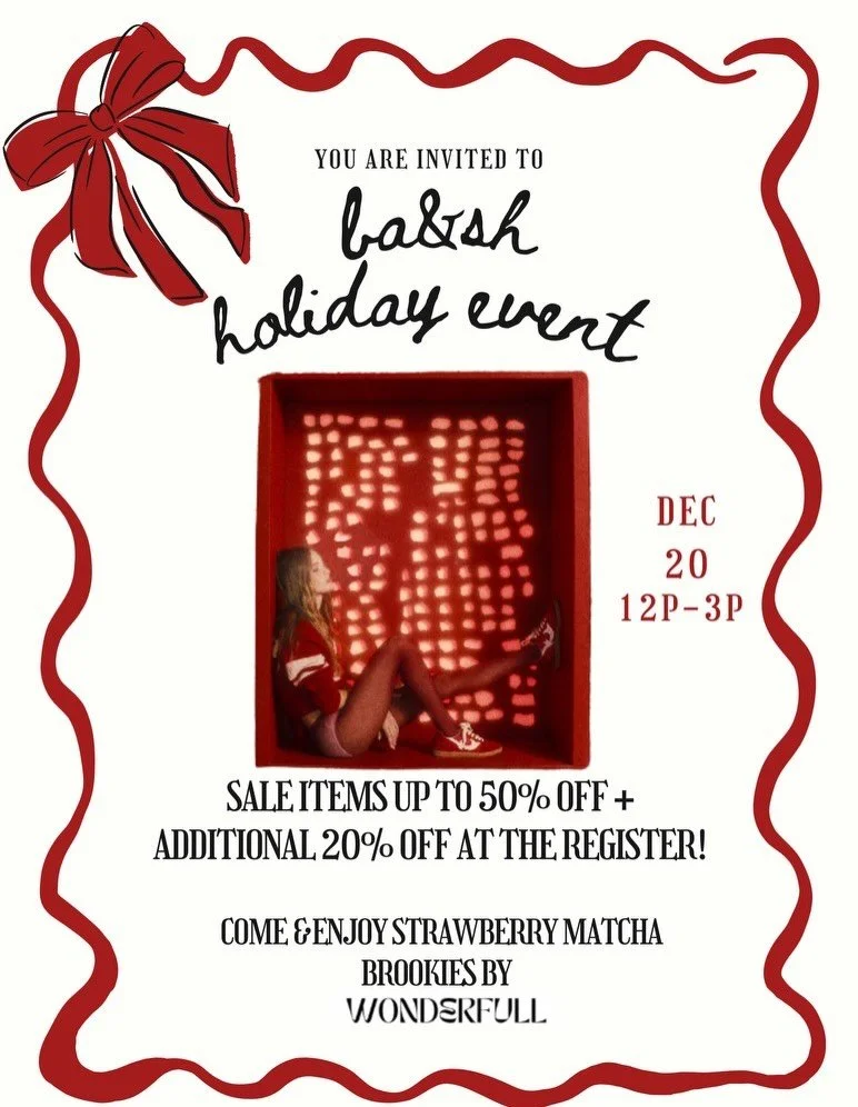 You can find our Strawberry Matcha Brookies @bash.boston today 12-3p. Happy Holidays!