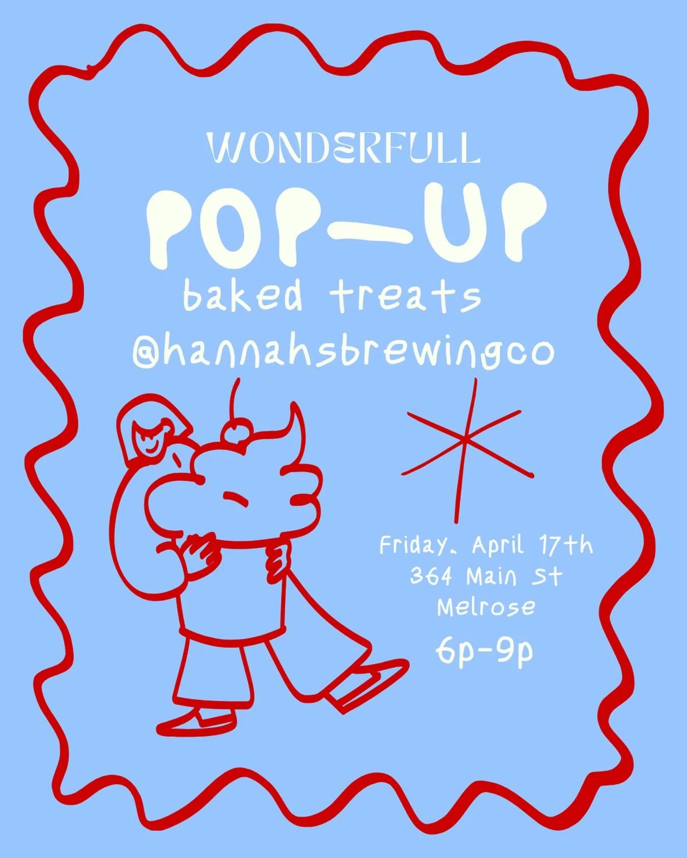 Come hang with us @hannahsbrewingco on 4/17 from 6p - 9p.

You can try the limited edition stout-infused cupcake featuring their new Sconce Time Espresso Stout. It&rsquo;s rich, bold, and honestly one of our favorites right now. 

Plenty of street pa