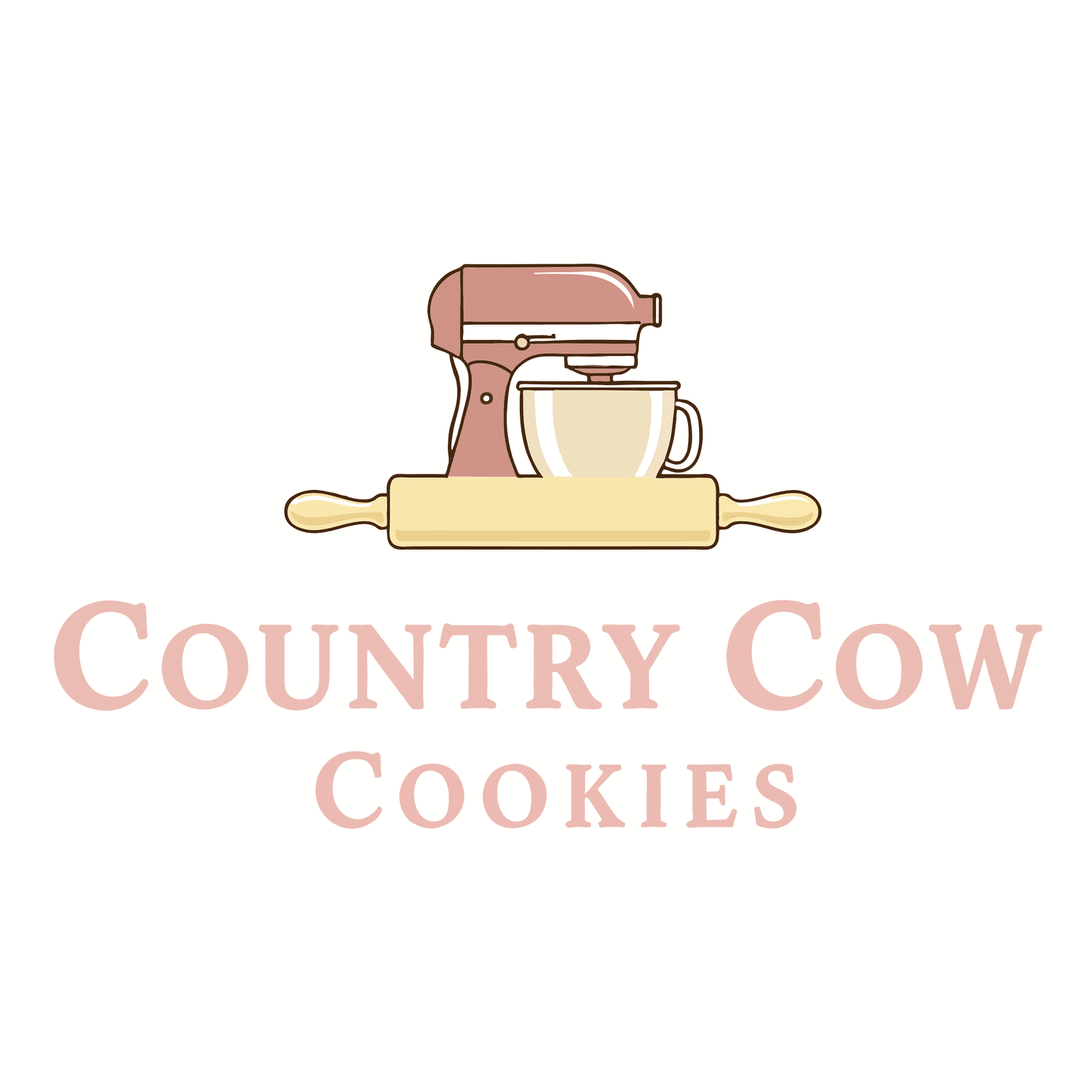 Country Cow Cookies