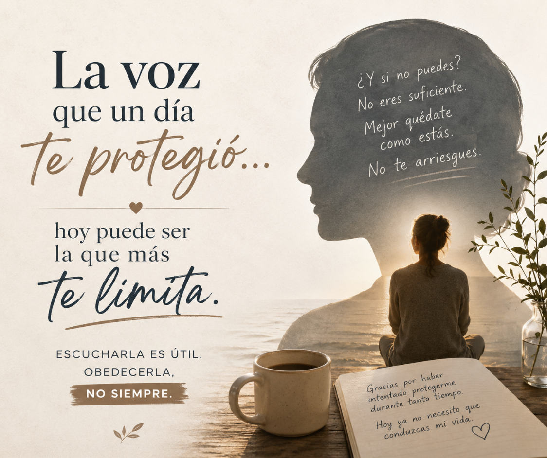 La voz que un día te protegió... hoy puede ser la que más te limita.