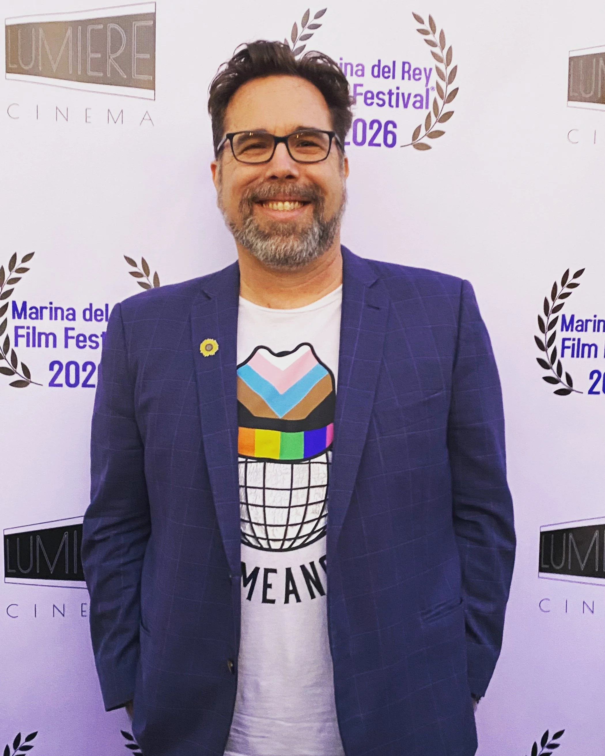 What a blast last night at the opening of the Marina del Rey Film Festival! In addition to being surrounded by passionate filmmakers, I also got to enjoy an Old-Fashioned with my good friend, Aubrey Hartman, and meet up with my "Mission Street&q