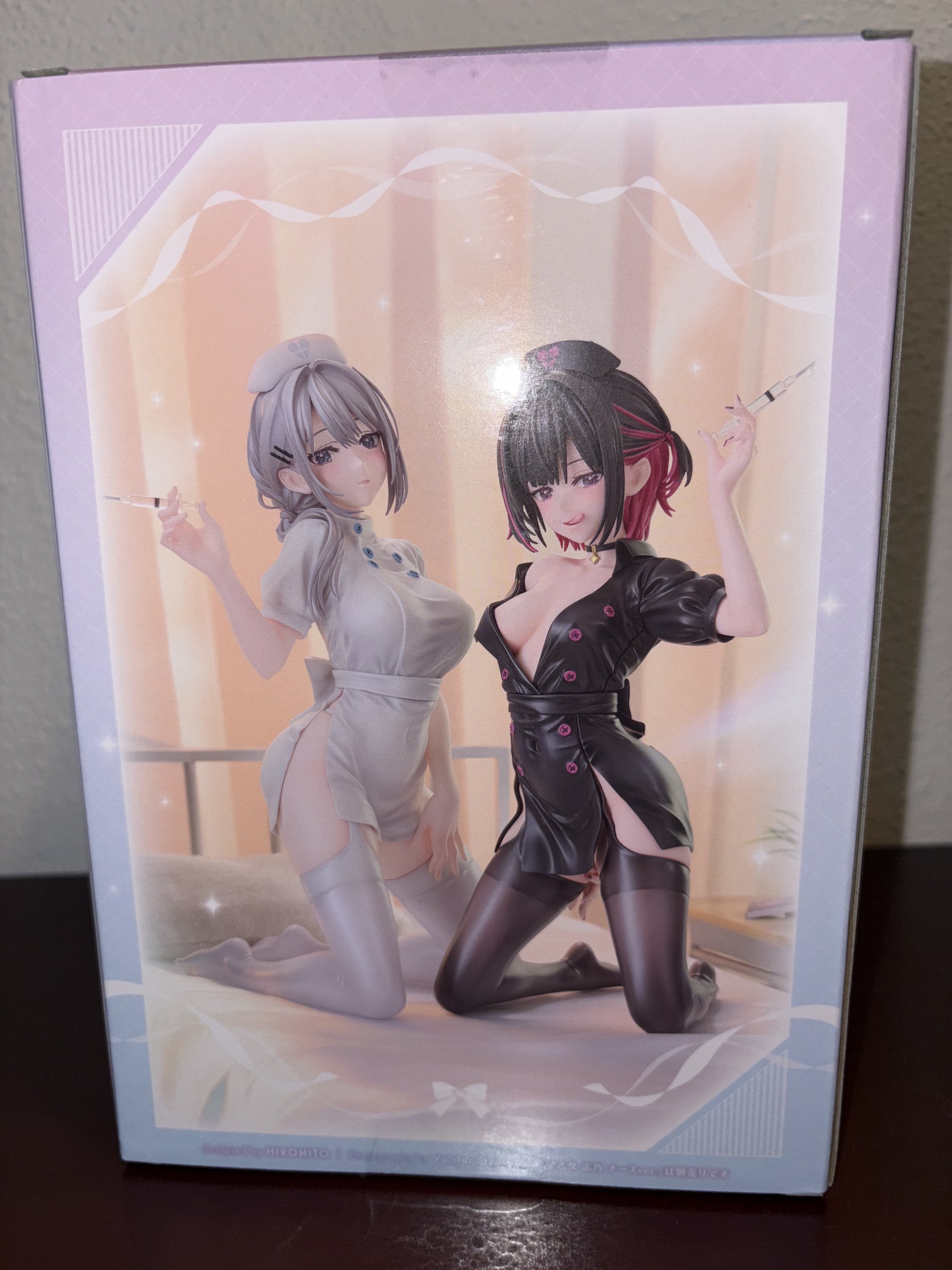 Chigusa Minori Illustration Shirayuki Ren Nurse Version 17 Scale Statue back.jpeg