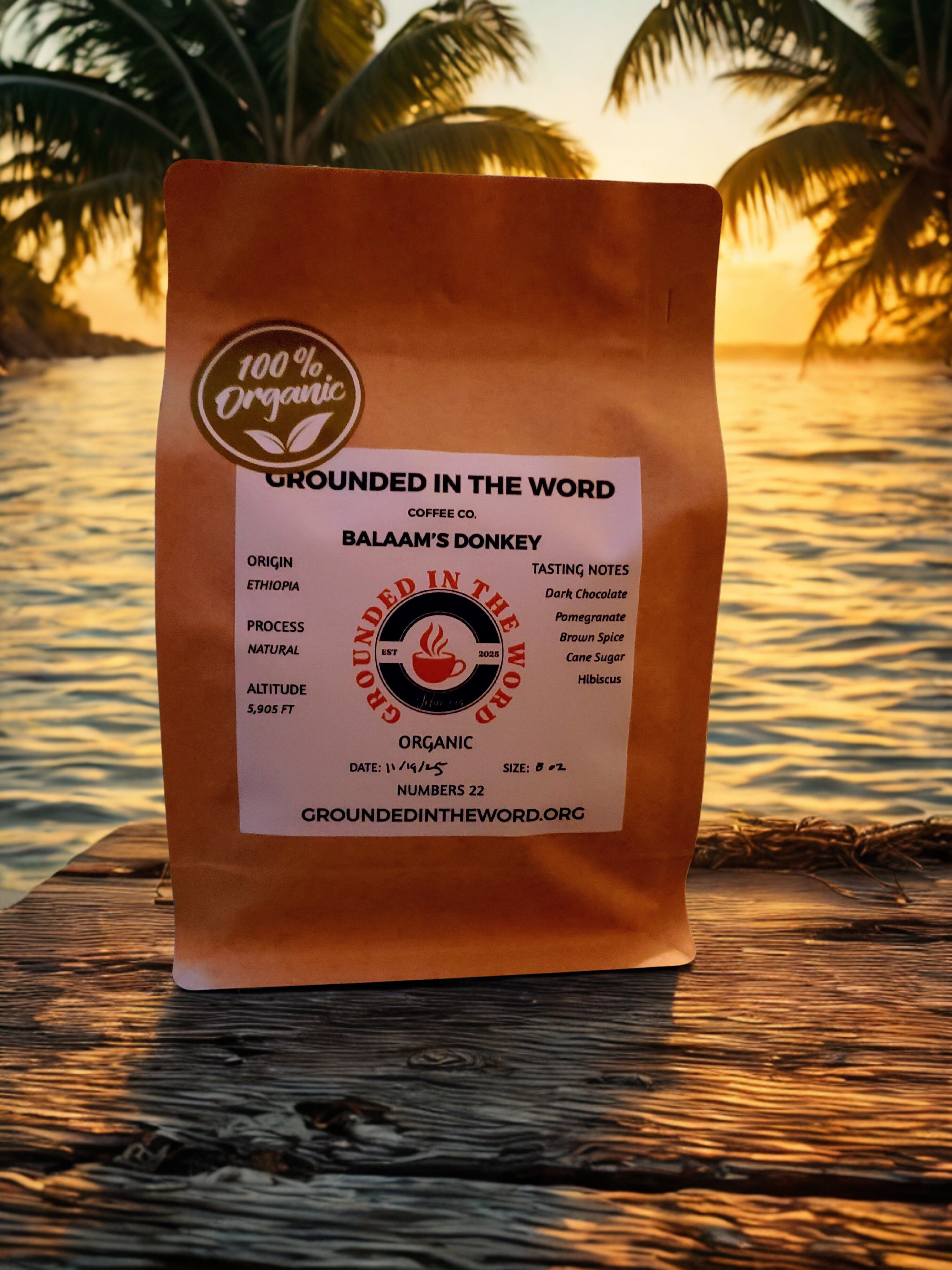 "Balaam's Donkey" (Organic) Medium-Light 8 oz.