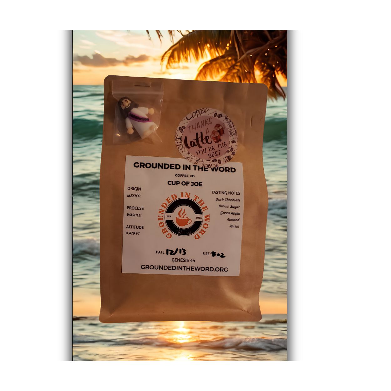 "Cup of Joe"☕ from Mexico!  (8 oz.) Medium