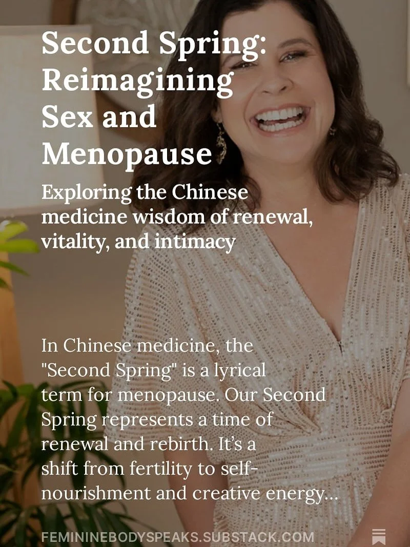 Reclaim Sexuality and Confidence in Menopause..
In my latest podcast conversation with Nicky Yazbeck, we explore how your Second Spring reframes sex and intimacy in midlife and beyond. 

Listen in here - link in bio

#menopausewisdom #secondspring #s