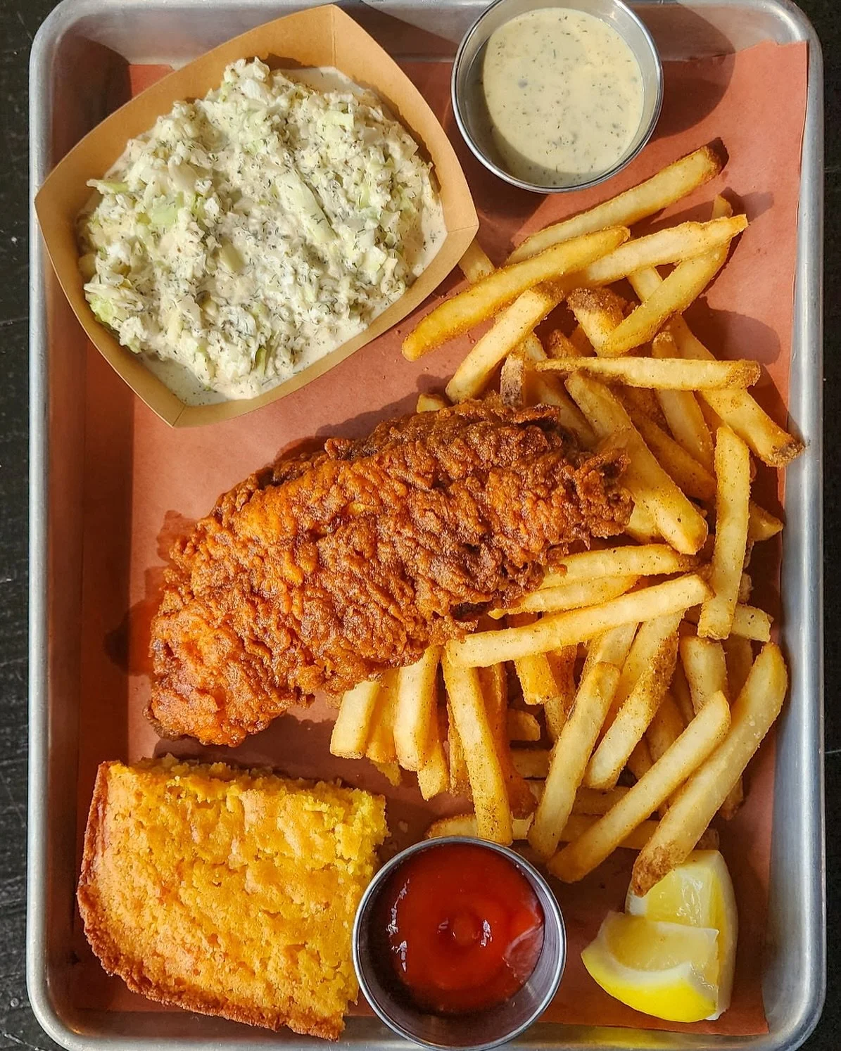 Nashville Hot Fish Fry need we say more!? 🥵🌶️🍯