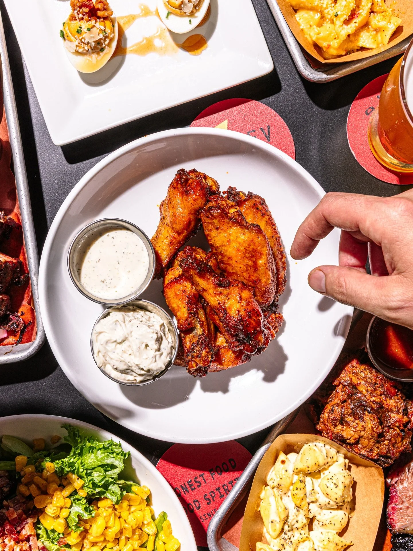 Happy hour with us means a dozen wings &amp; a pitcher of Narragansett for $30! Come with your crew &amp; hang with us! 
4p-6p!