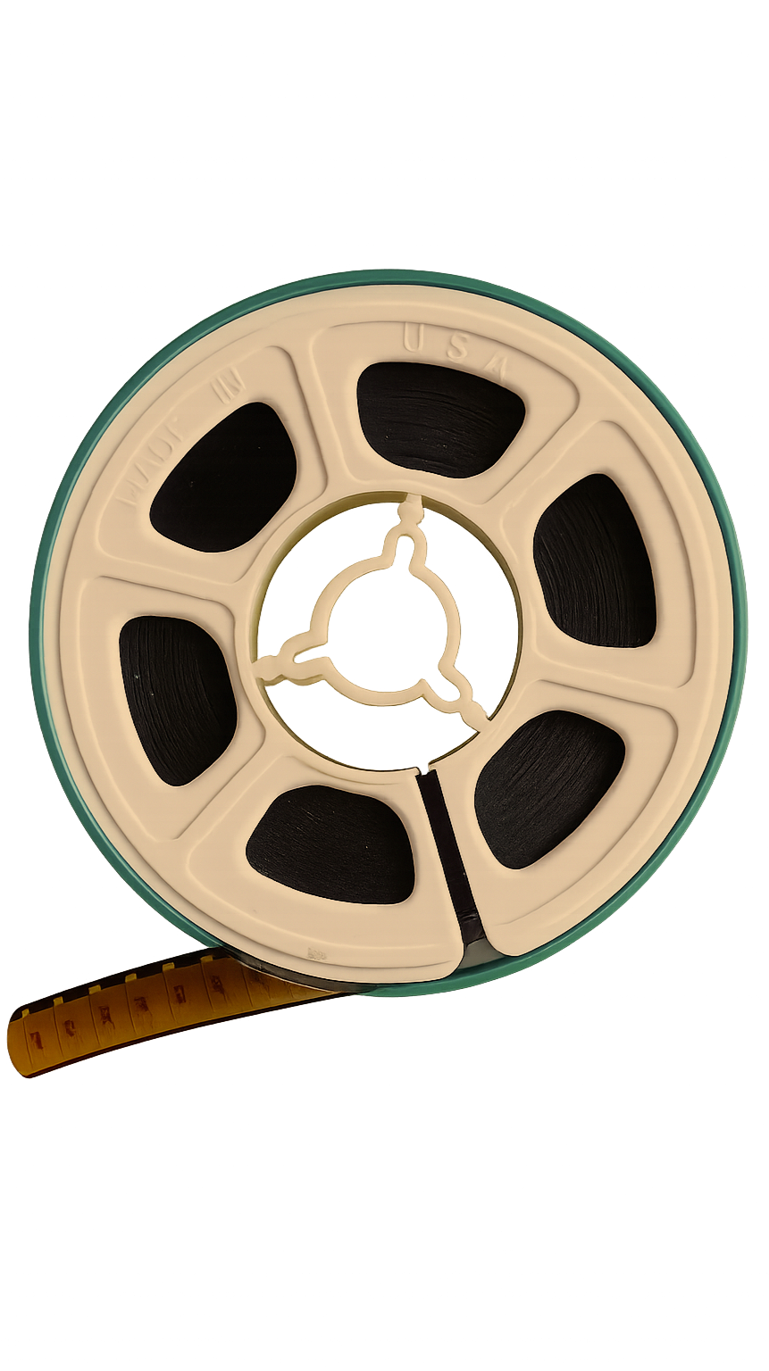 8mm film with sound to digital transfer