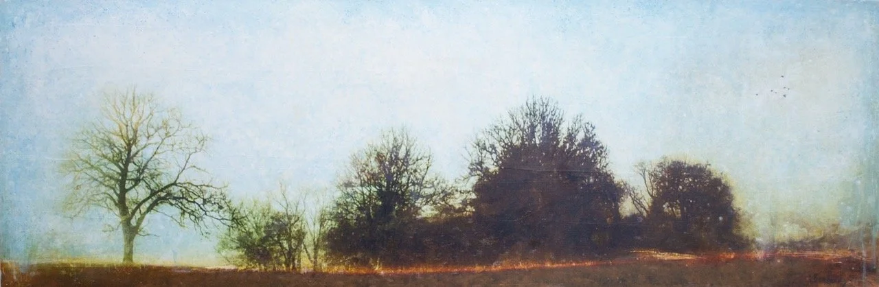 Nestled 12x36 mixed media on cradled panel $800.jpeg