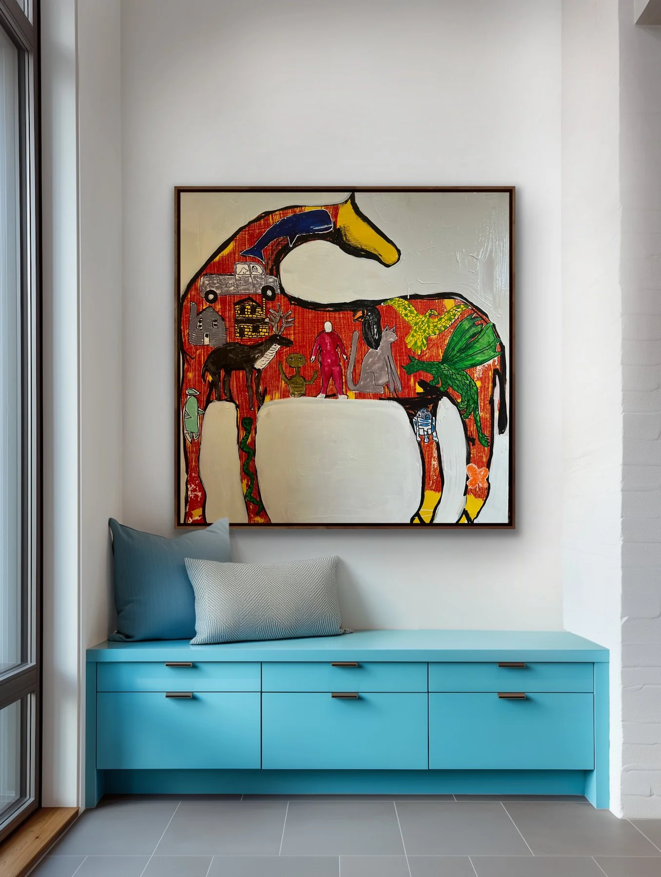 Casey McGlynn "Horse With Very Personal Tattoos"