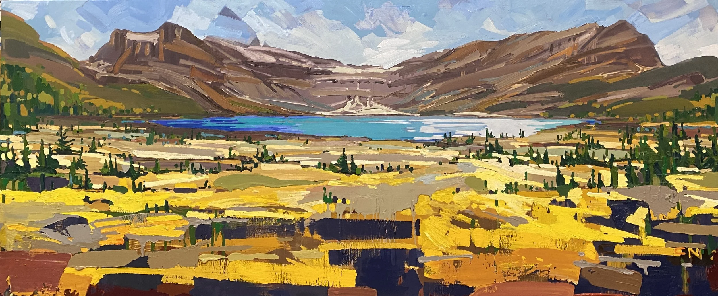 Sold. Assiniboine Clouded In