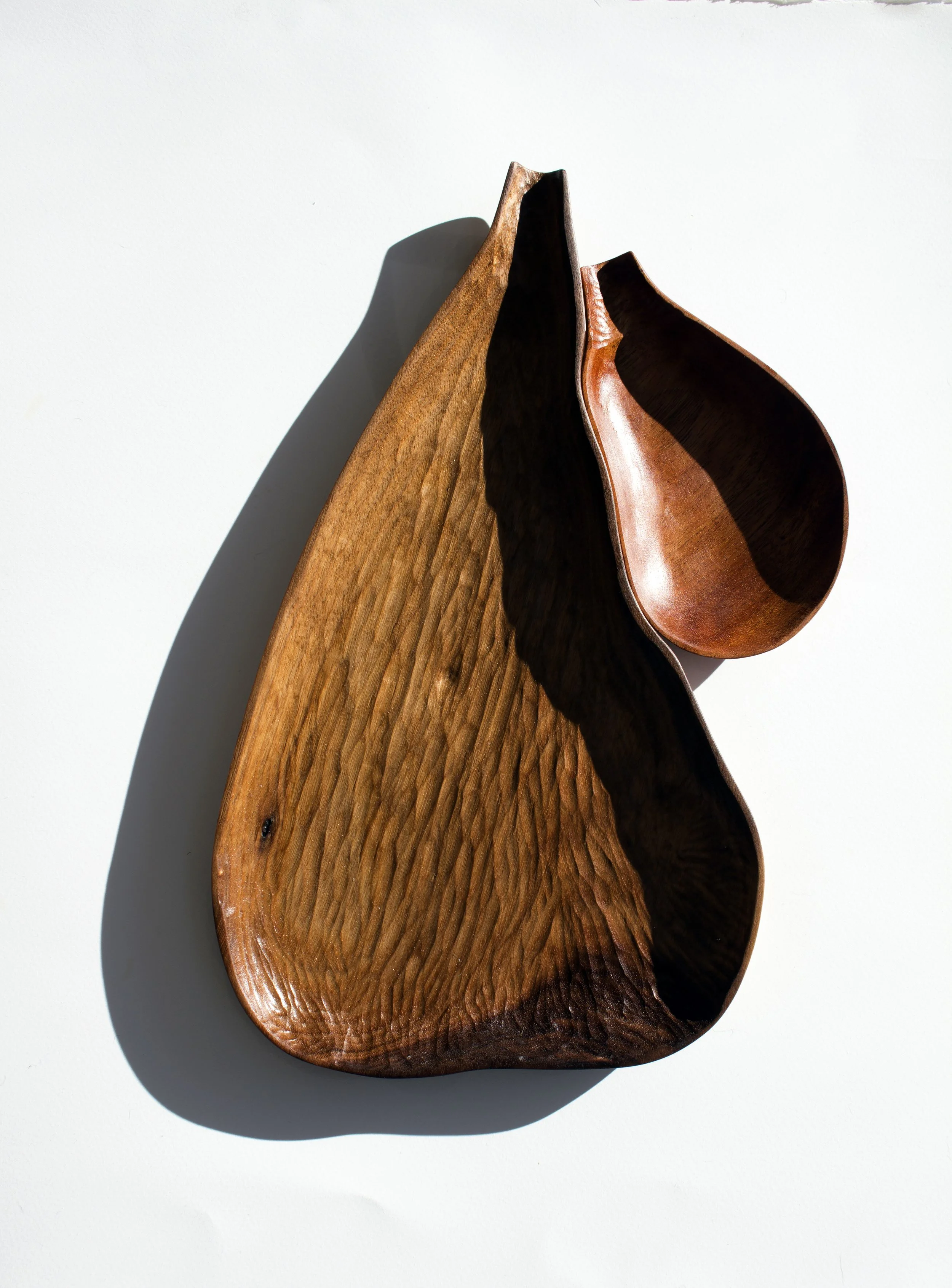 Assemblage in Walnut and Sapele