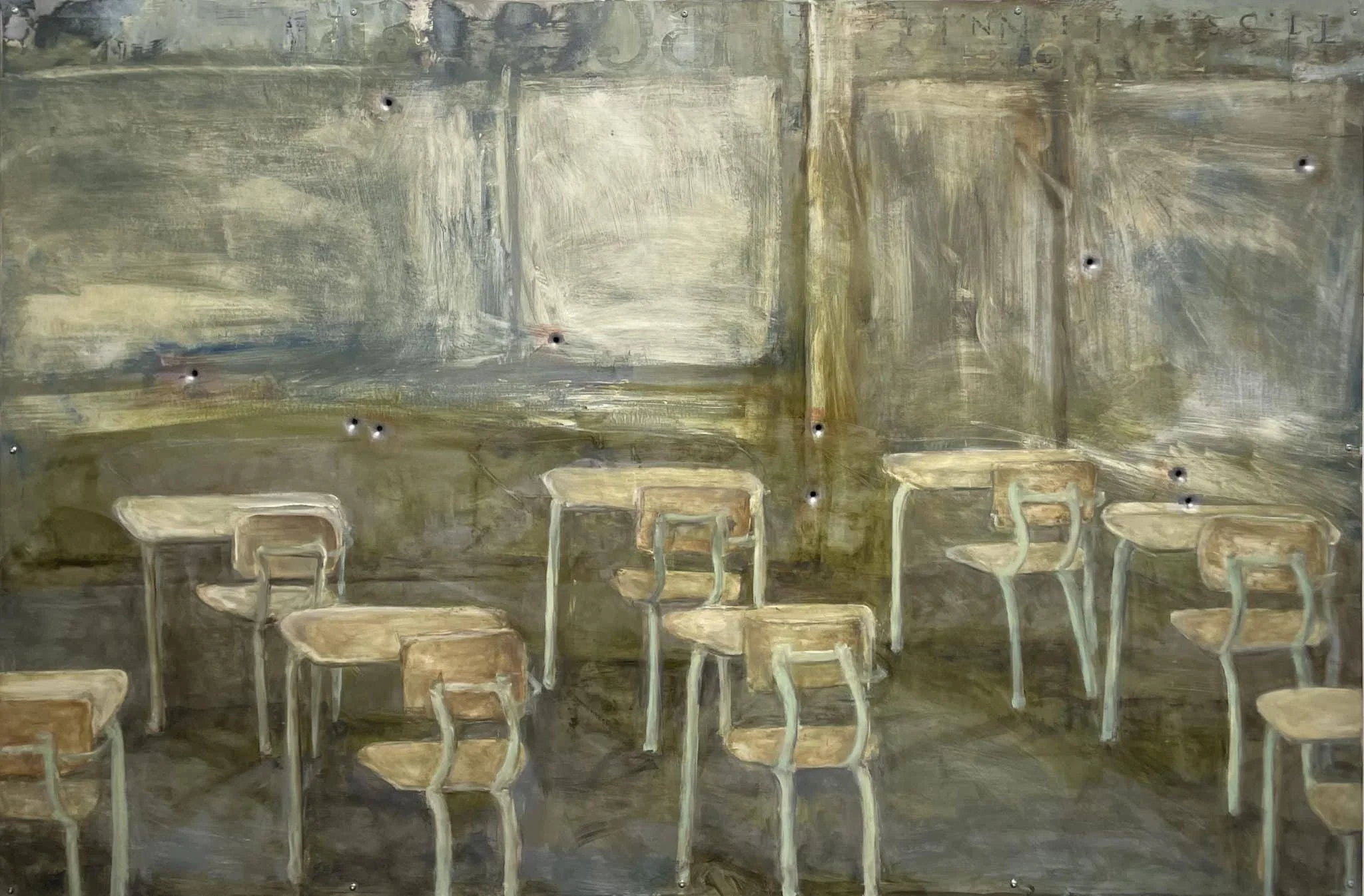 ,,,,,Counting 47%22 x 71%22 Oil on Metal 2024 $6500.jpg