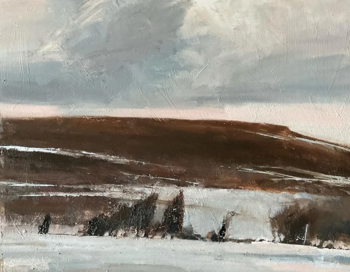 Snow Lines 16%22 x 20%22 Oil on Wood Panel $1485.jpeg