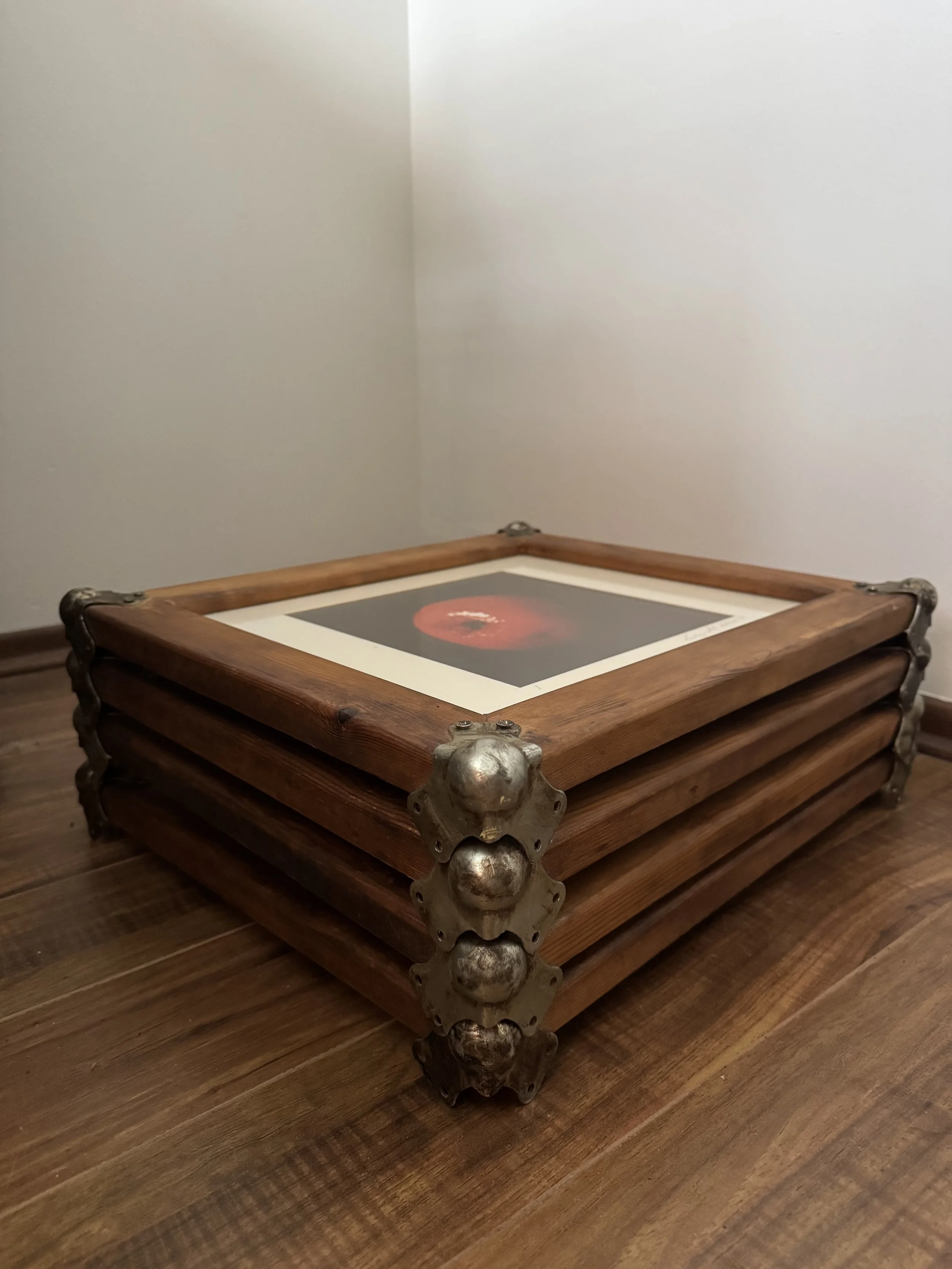 Lesley Russell "Unhealed Wounds”  Cibachrome photography  Framed 16”x 14”