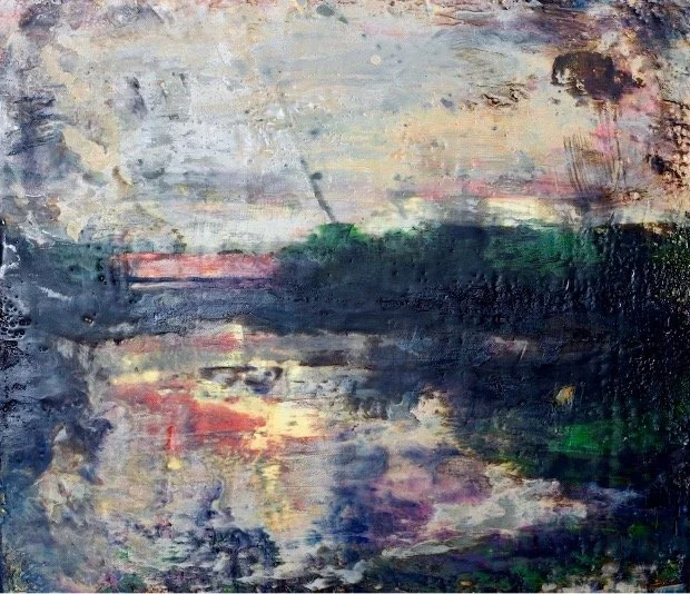 Study For Large Reflection Painting