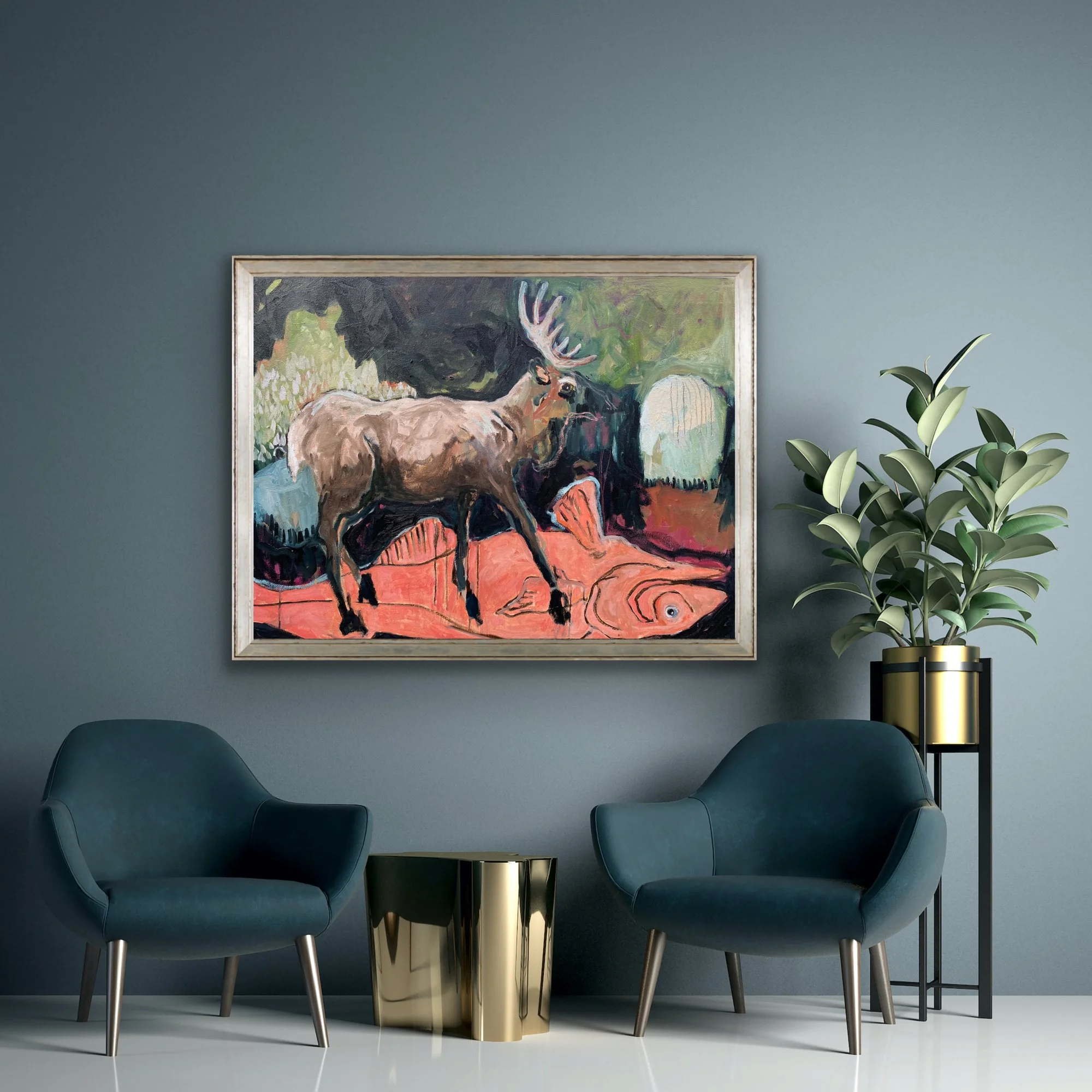 Wanda Lock "In Youbou (Mr. Yount and Mr. Bouton)