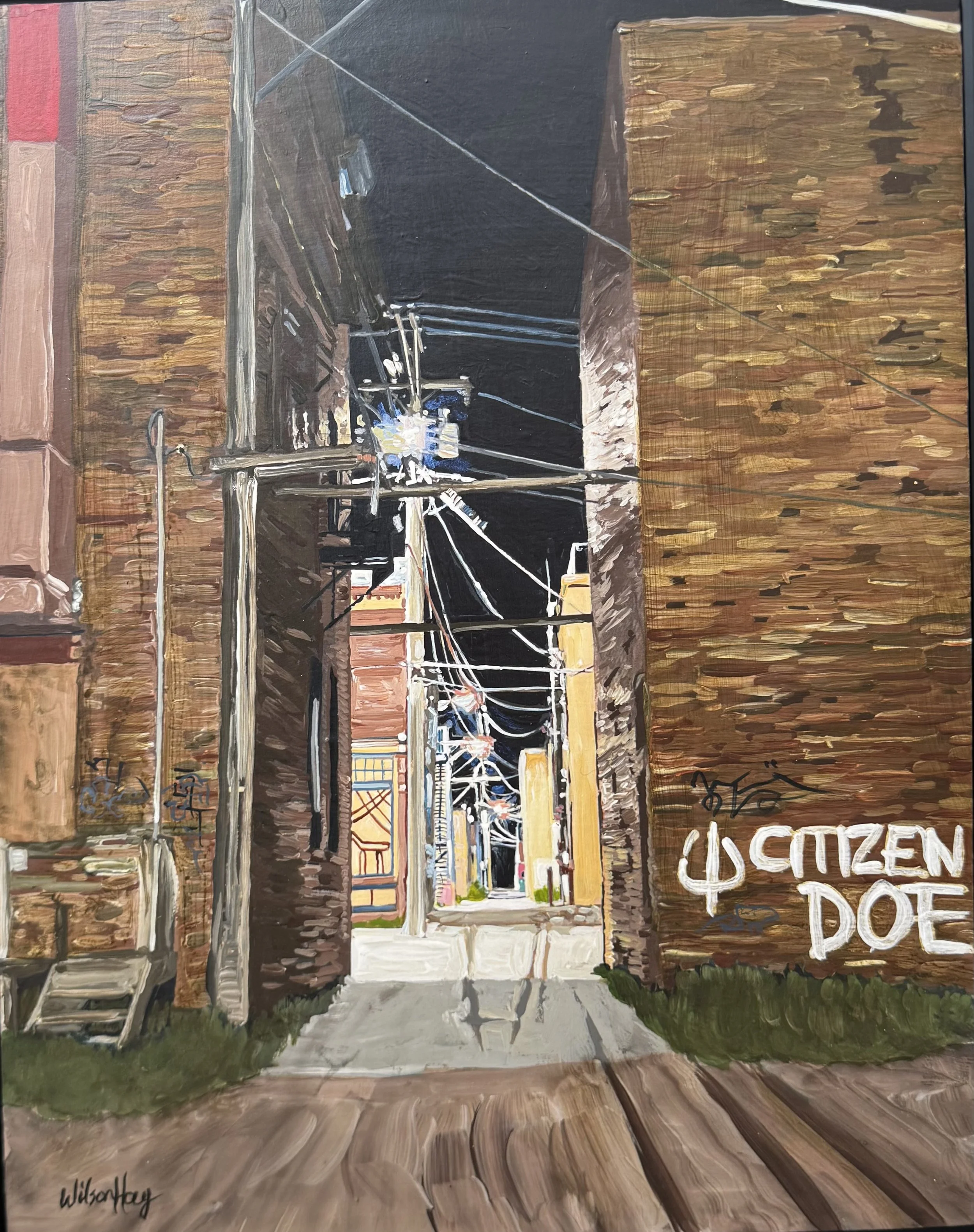 Citizen Doe 14" x 11" Framed, Acrylic 2026 $750jpeg.jpeg