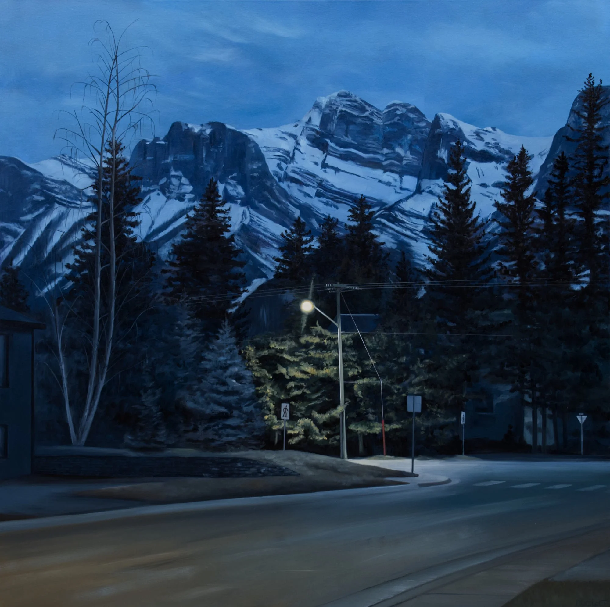 SITW Larch at Night 48" x 48"  Oil on Canvas  2026  $6788.jpg