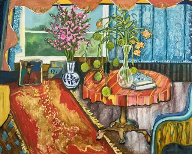 The Summer Cottage  48" x 60"  Oil on Canvas  2023  $5720.jpg