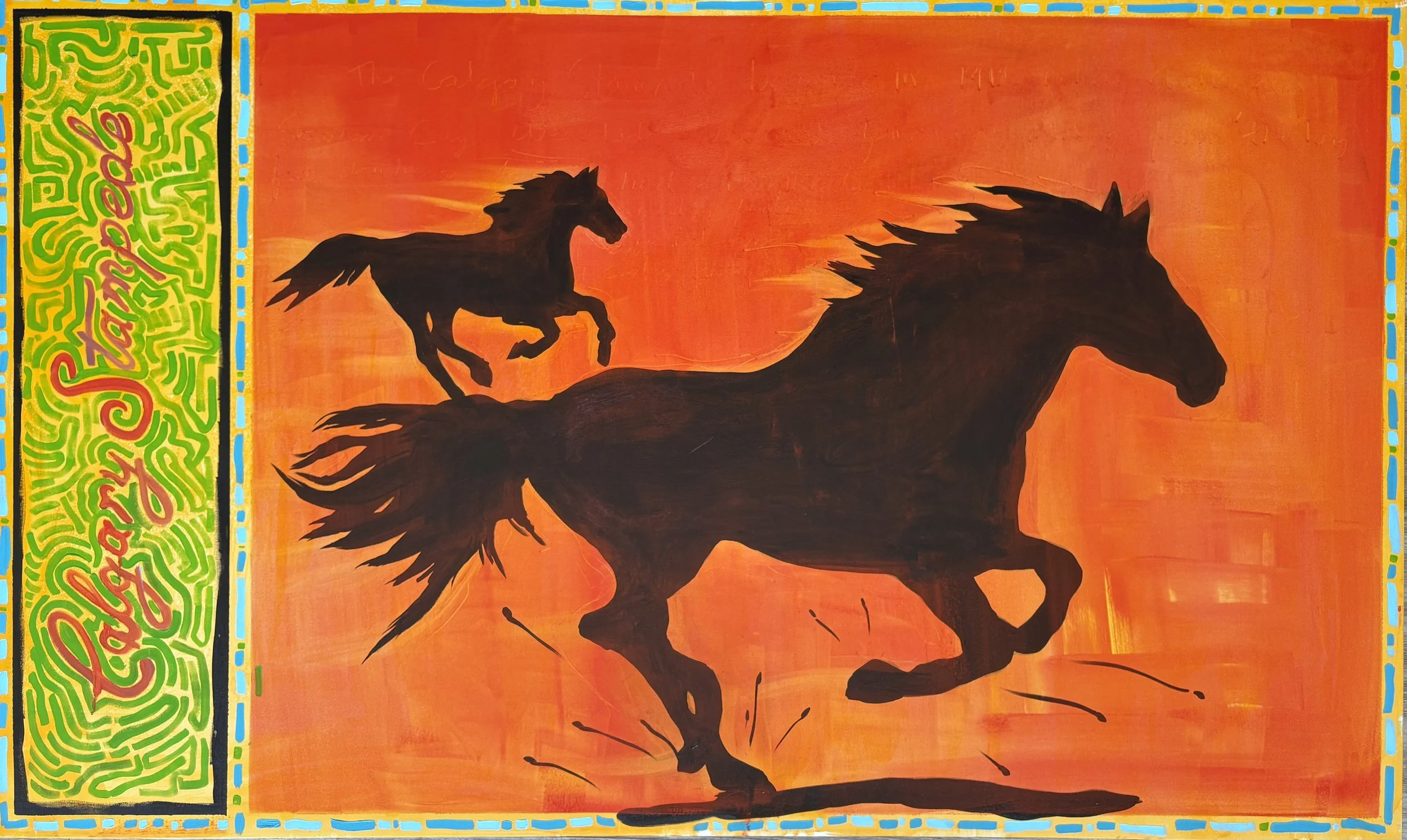 Stampede oil on Canvas 36x60.jpeg
