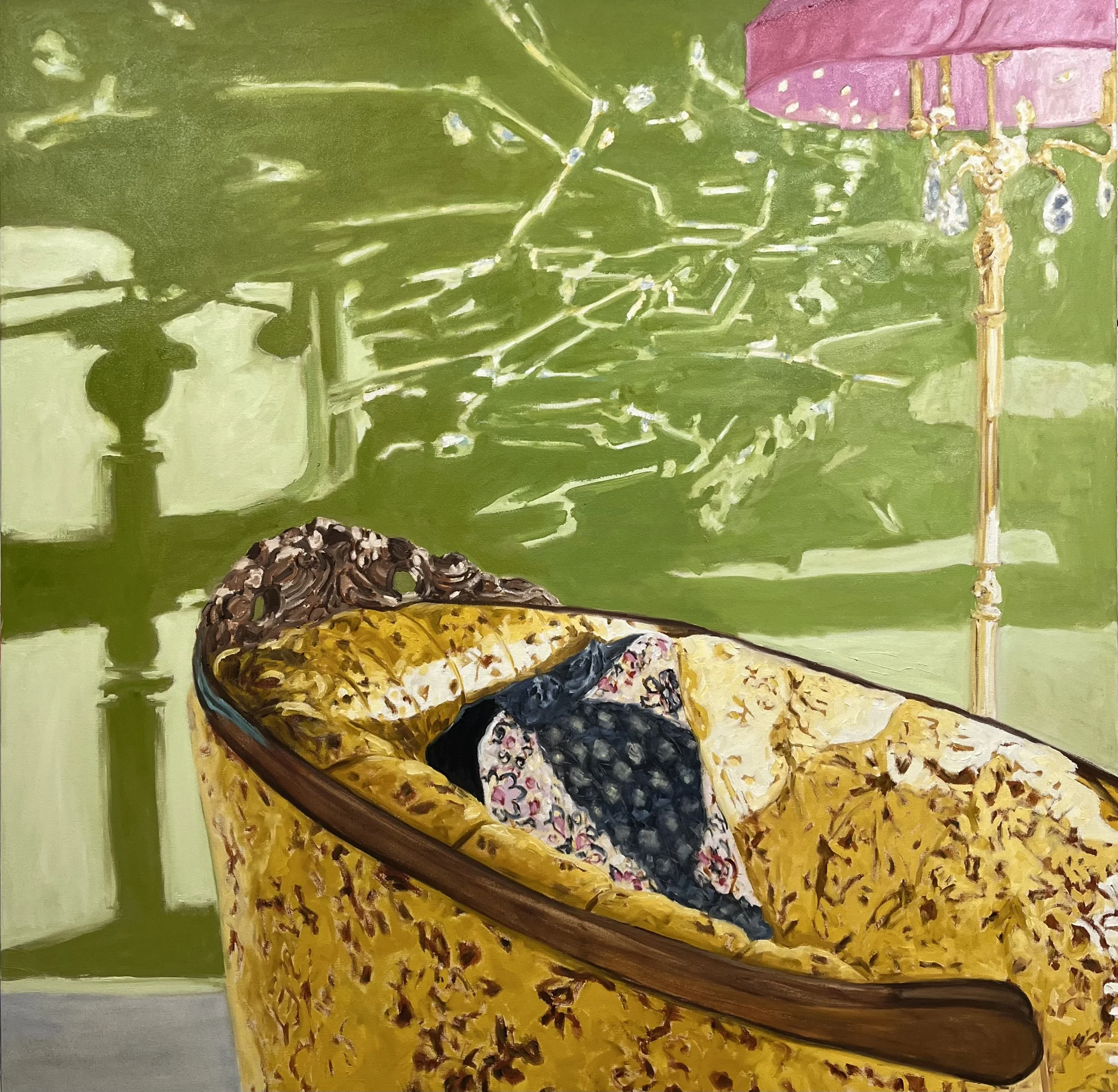 The Green Room, 48x48, oil on canvas, 2026 $5570.jpeg