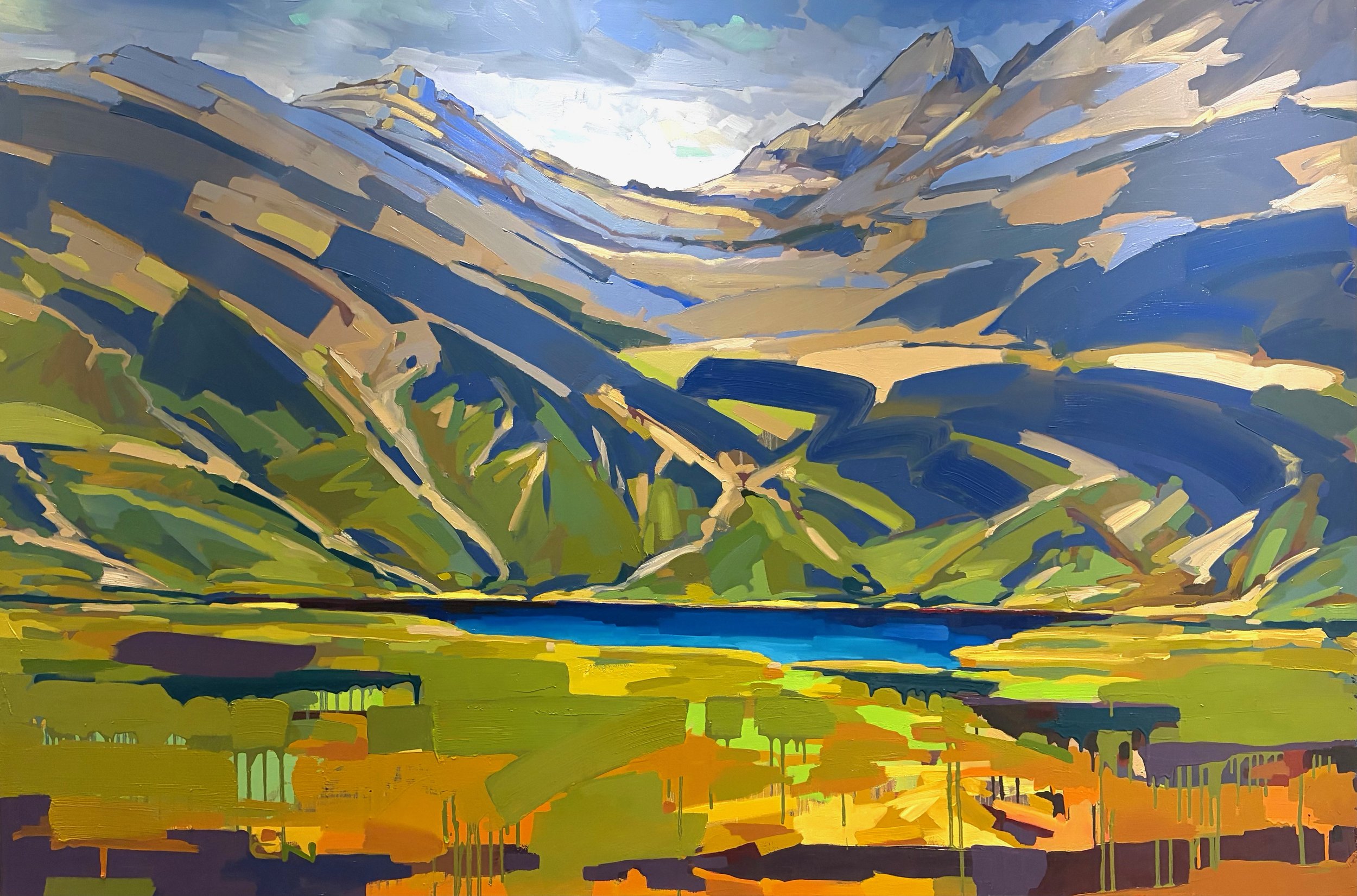 Hidden Lake II 40" x 60"  Oil on Canvas 2026  $6300.jpeg