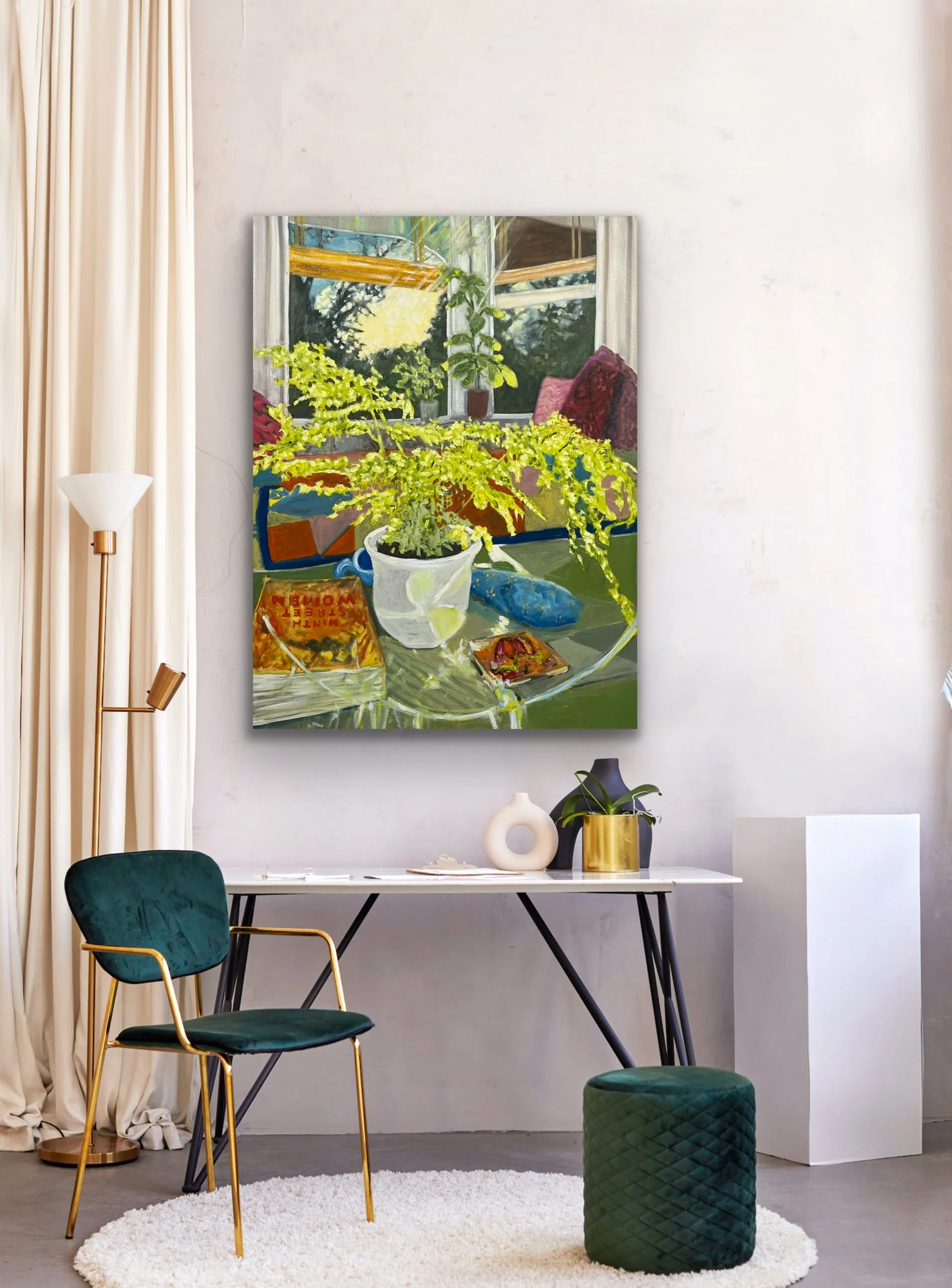 Eileen Murray "Early Morning Lens Flare"