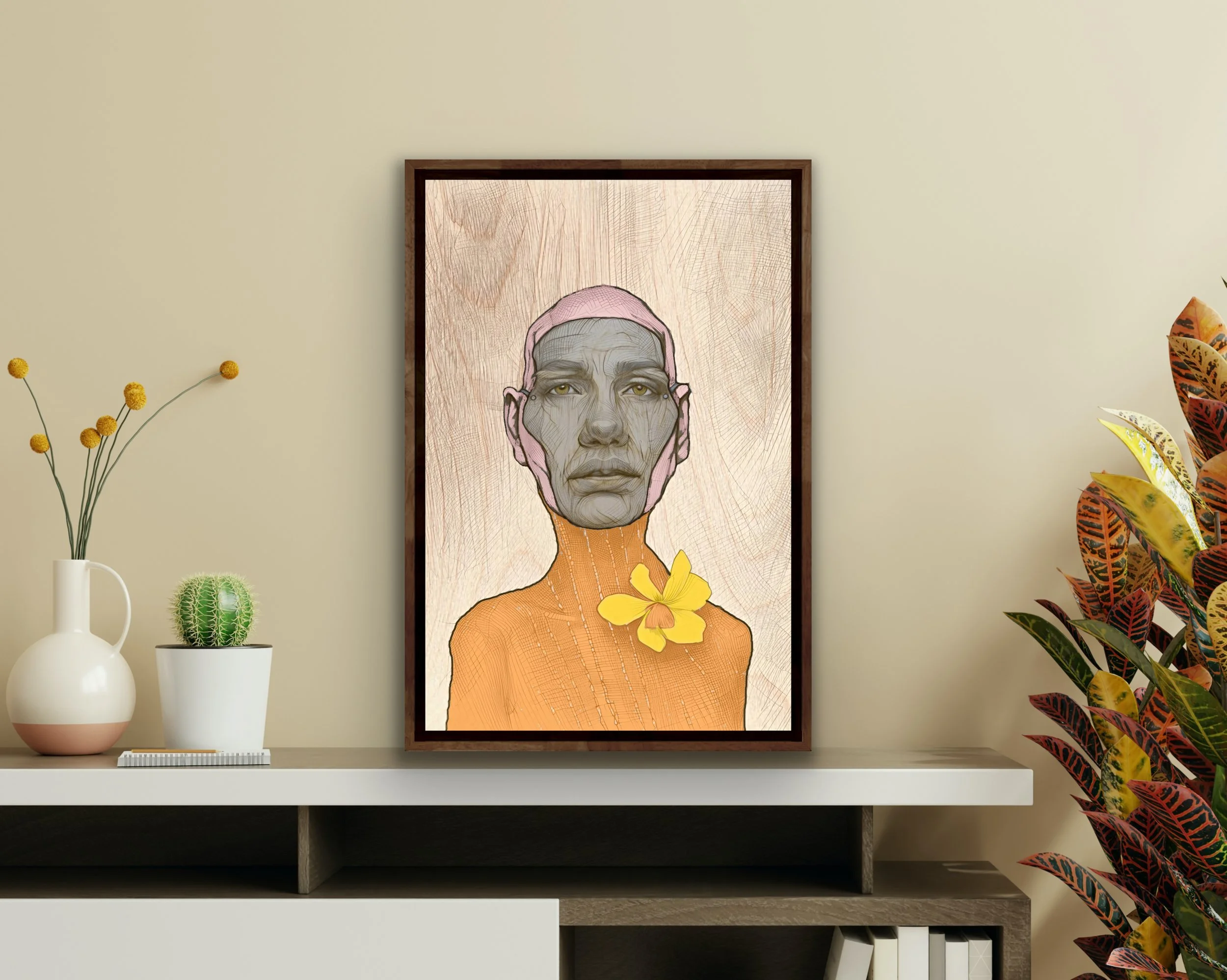 Barry Russell Lorne "A Portrait in Orange"