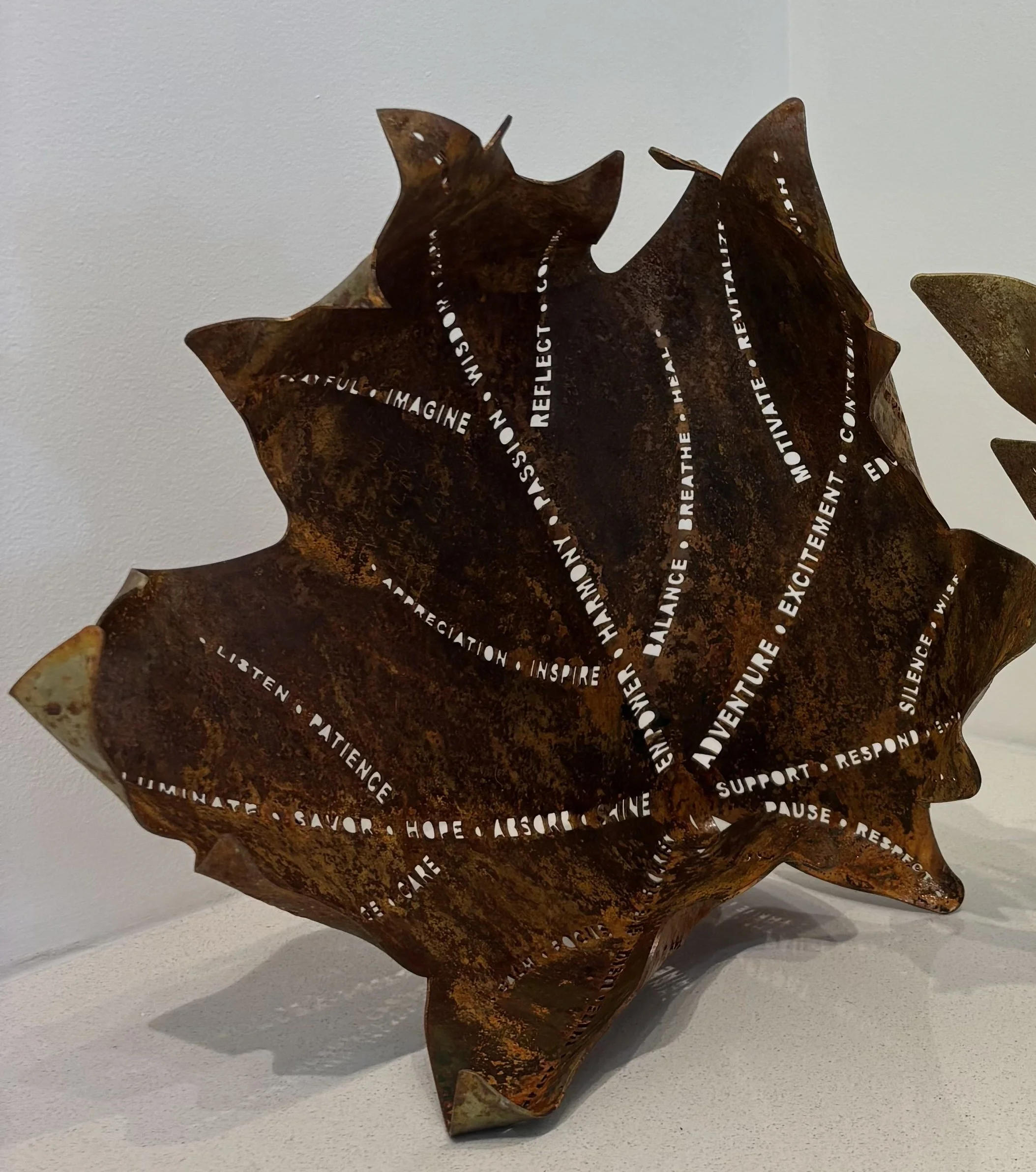Lesley Russell "Nature's Wisdom Leaf"