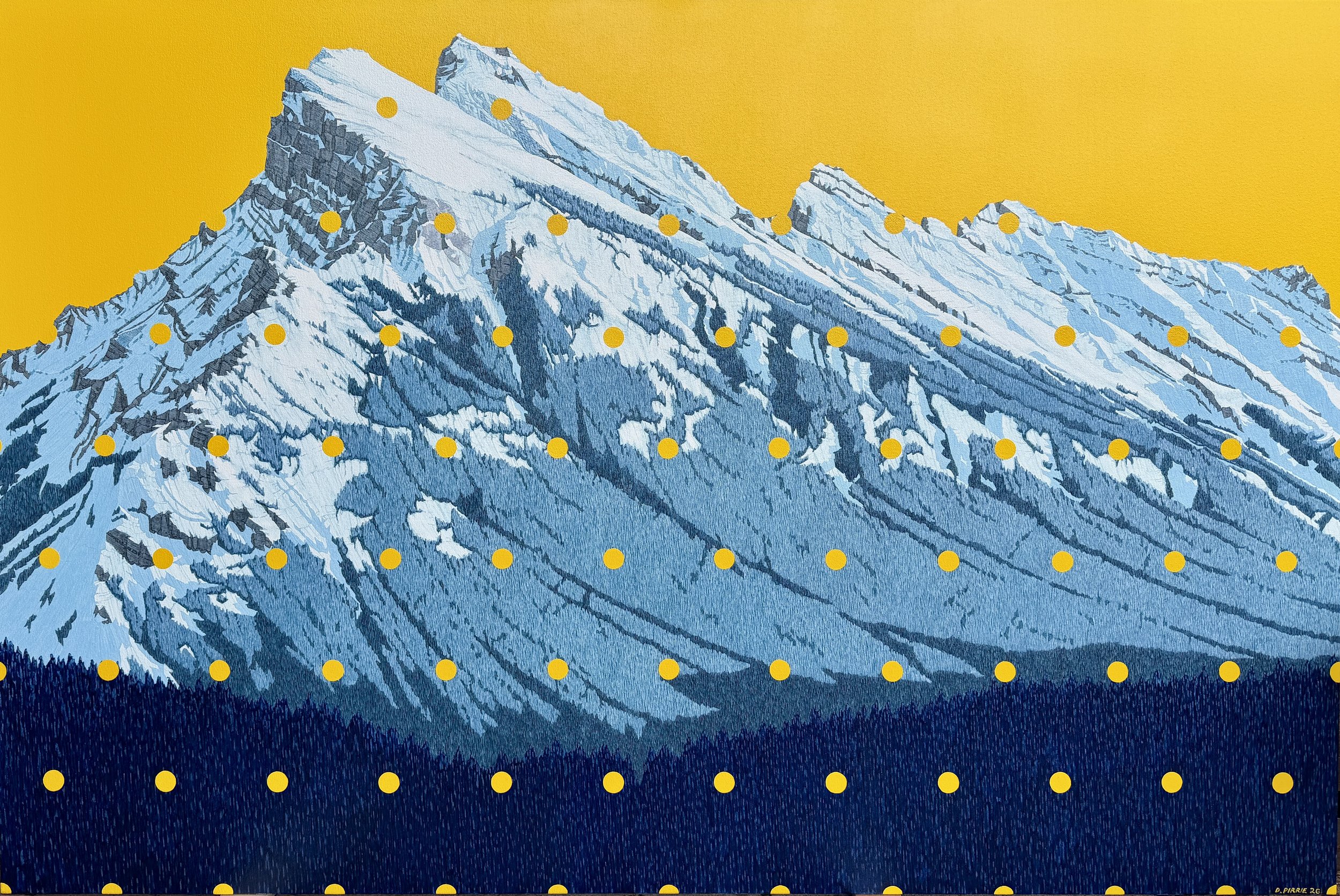 Mt Rundle. 48"X72". $12000.jpg