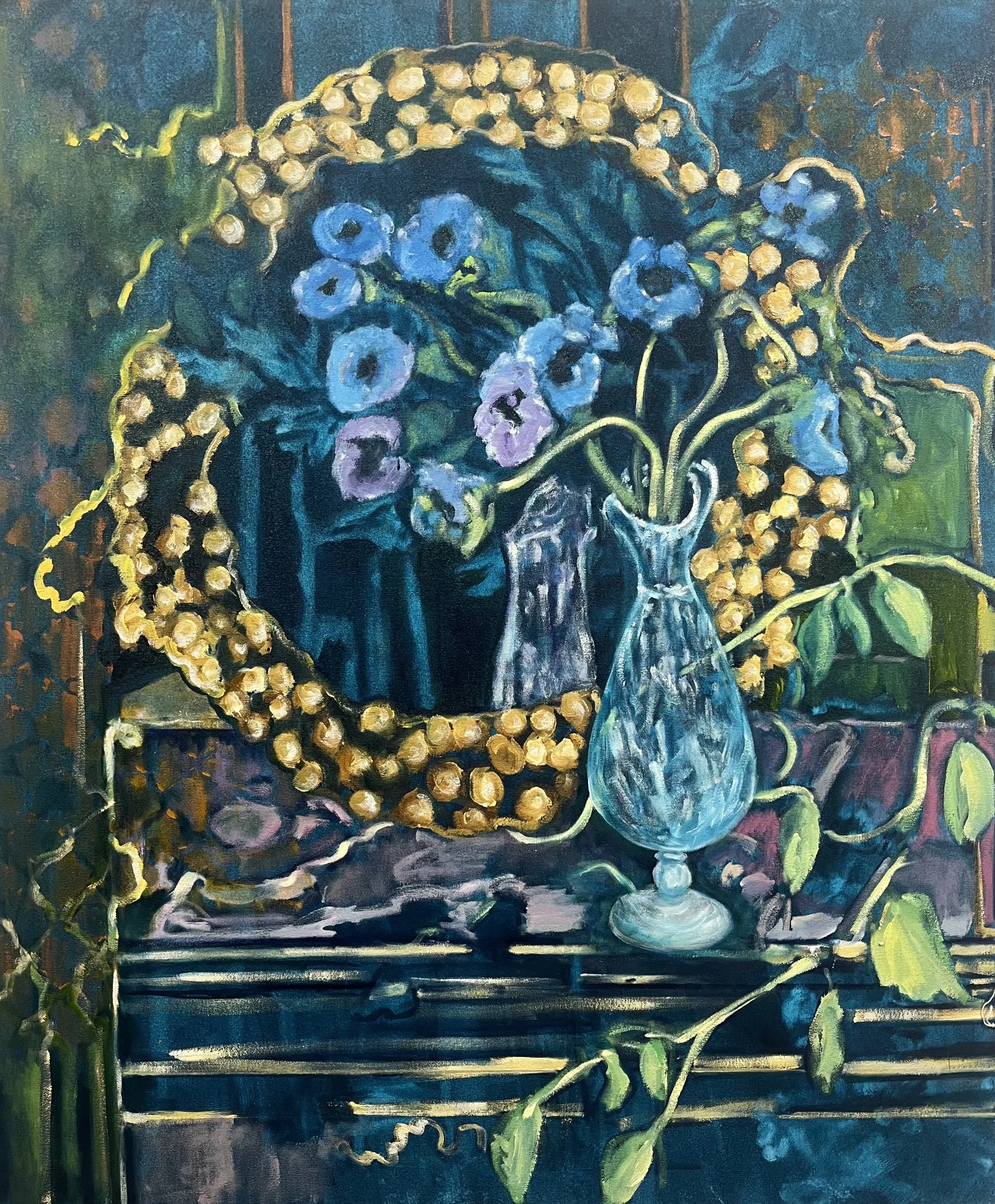 The Edge of night, 36x30, oil on canvas, 2026 $3960.jpeg