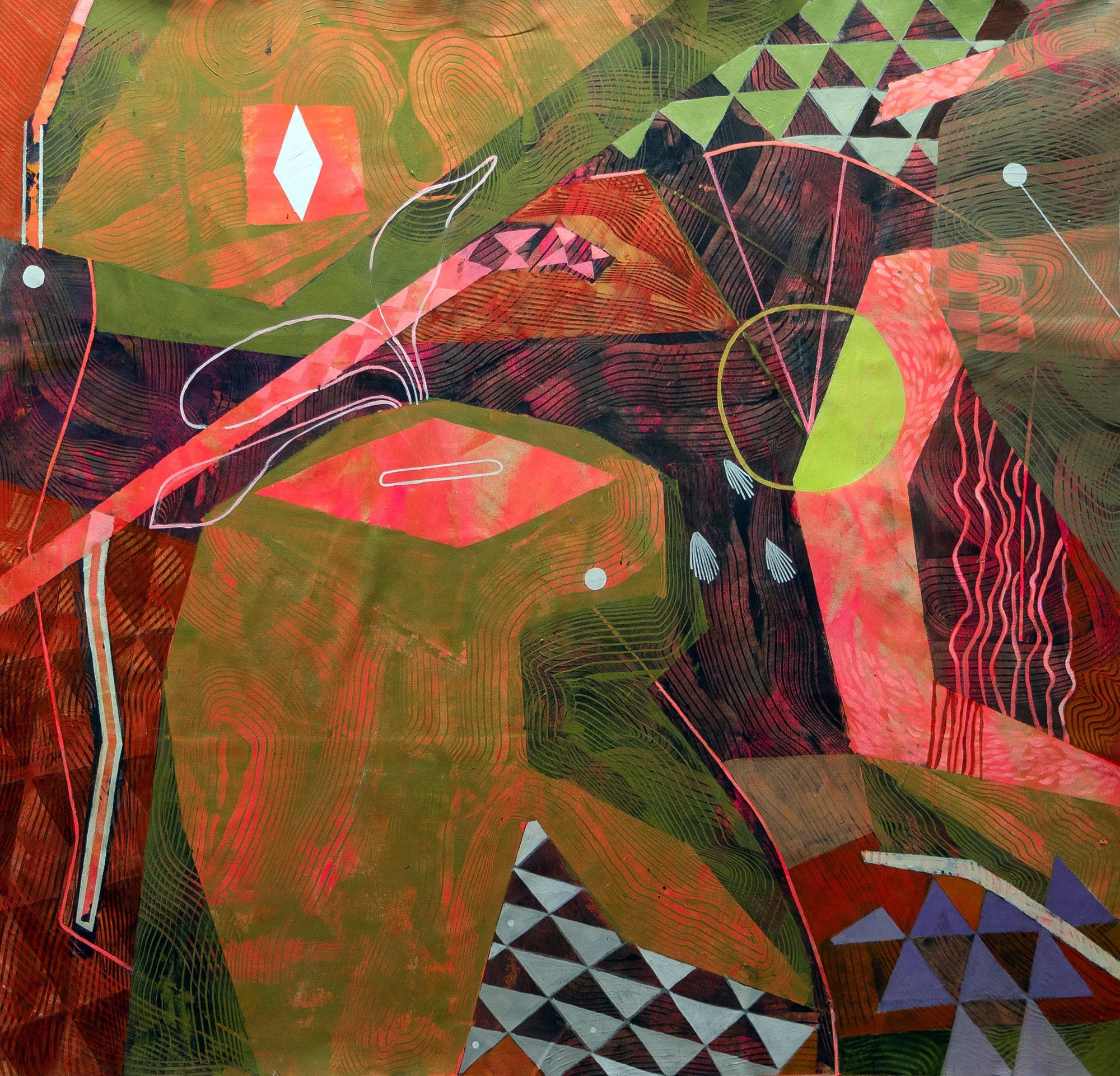Forest 54X59" acrylic, graphite and charcoal on unstretched raw cotton duck 2023 $7750.jpg