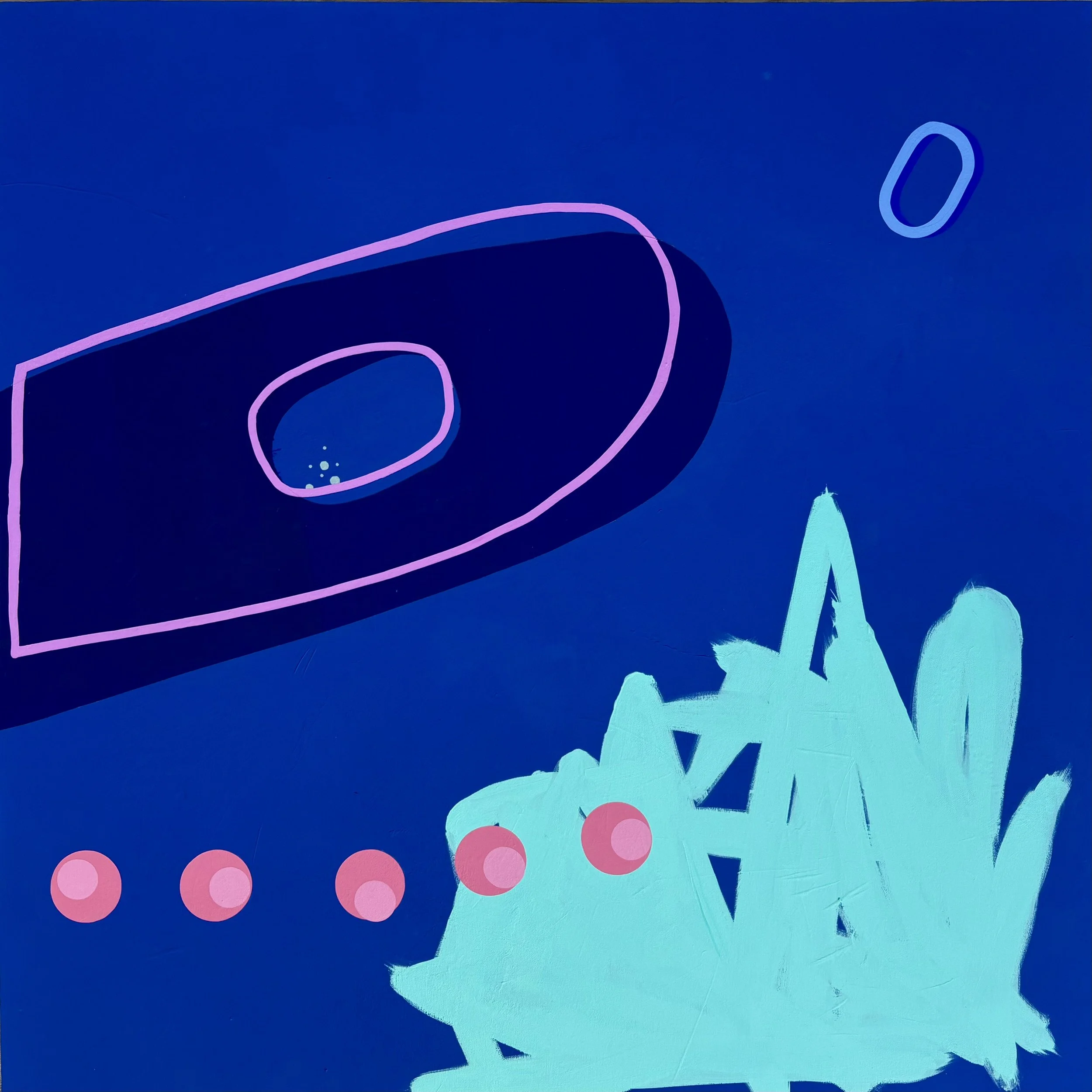 Maverick 36" x 36" Acrylic on Board 2026  $2090.jpeg