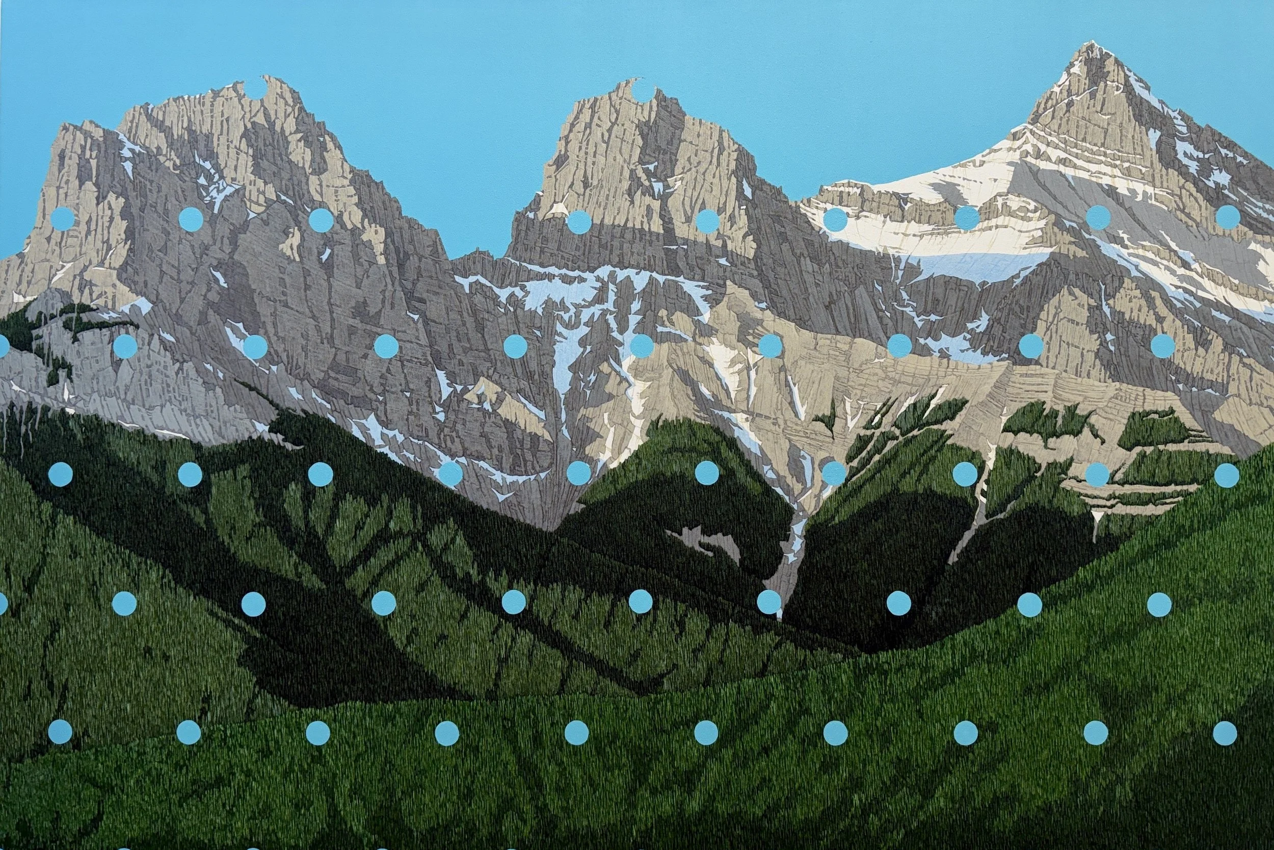 The 3 Sisters. 40"X60", Oil on Canvas, $7850 .jpg