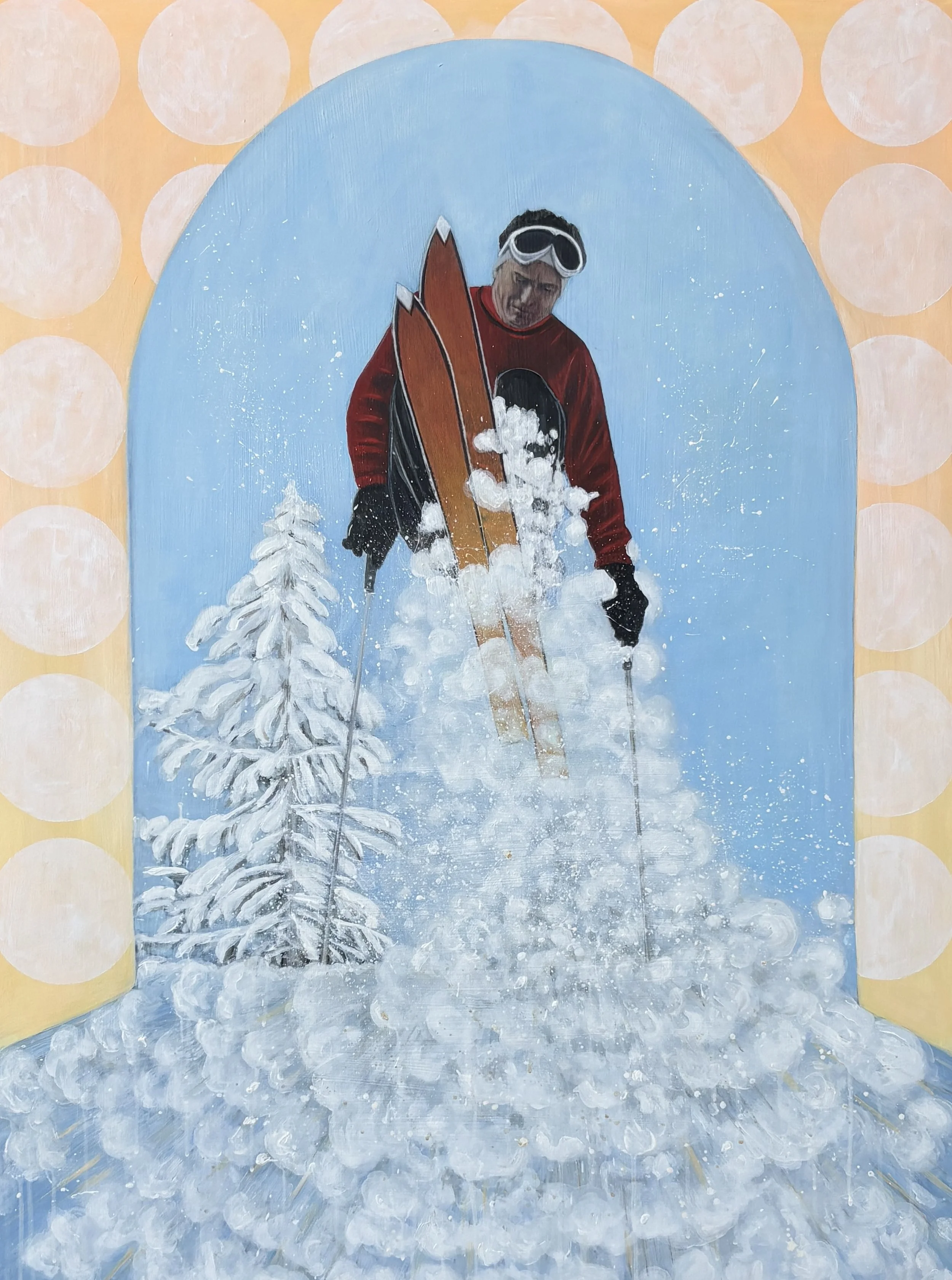 Feeling Alive 42" x 32"  Mixed Media 2026 $2800.jpeg