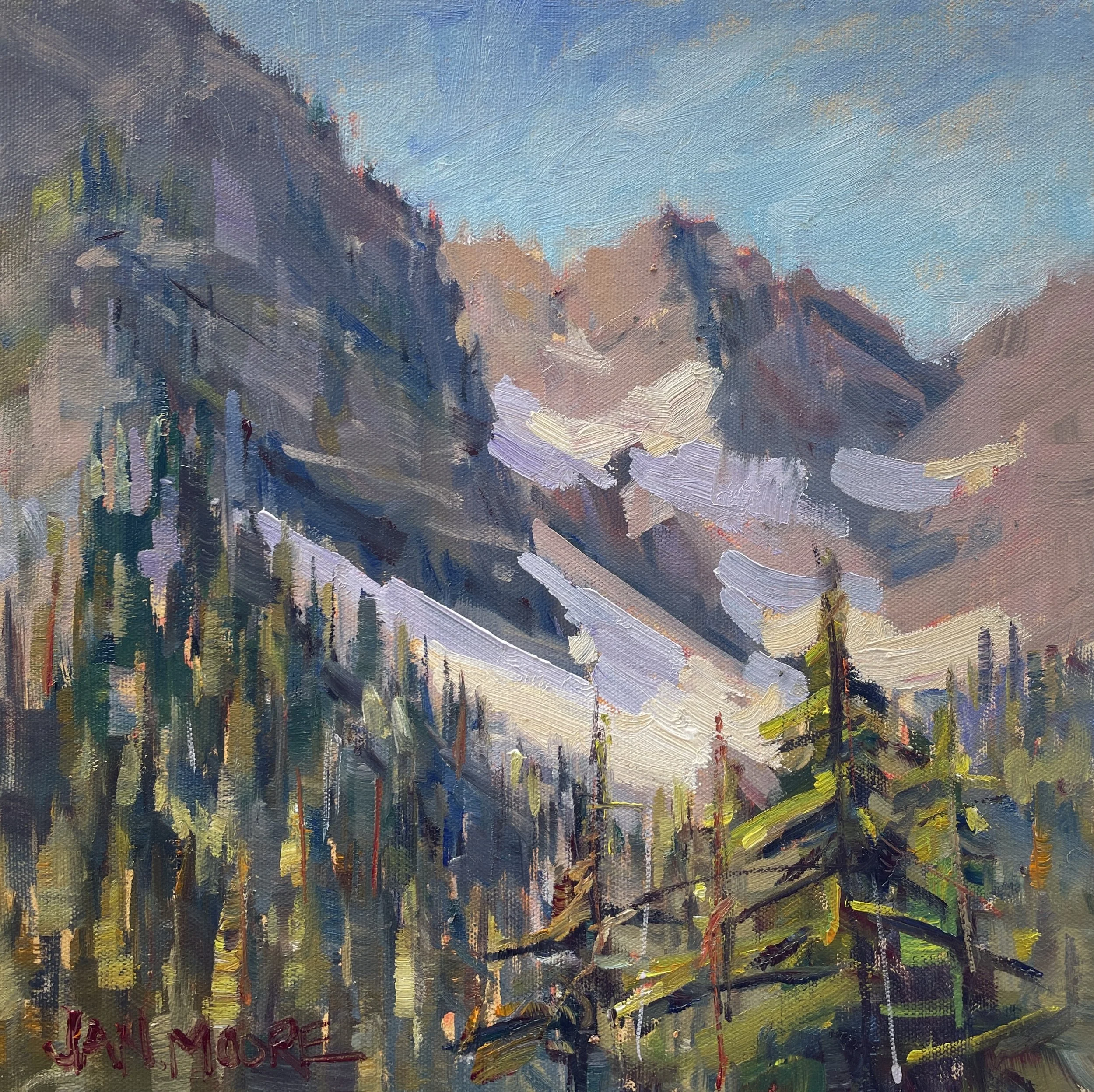(F)View From Island Lake,12x12,oiloncanvas,$450.jpg