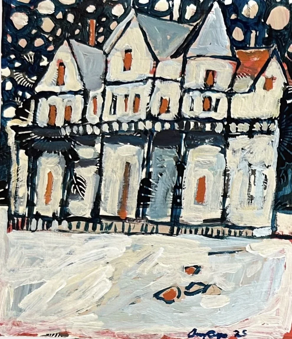 Amy Dryer "Winter Skies I"