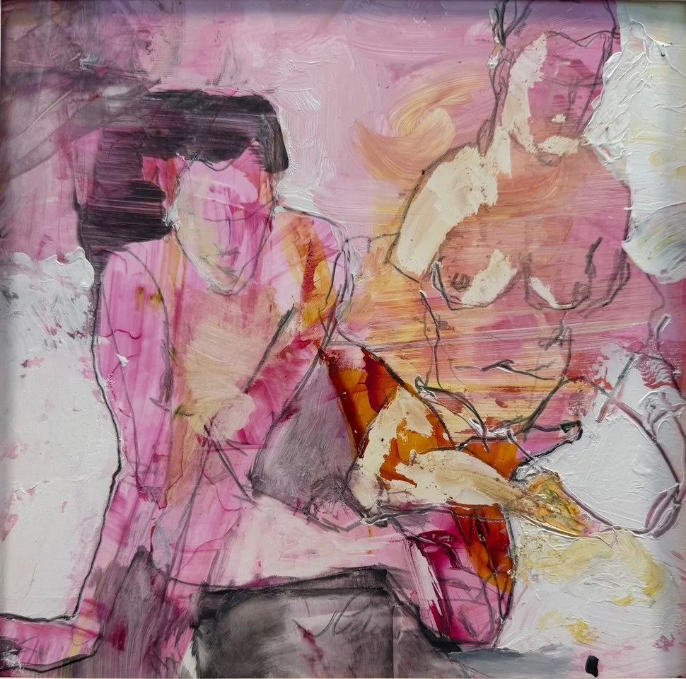 Personal Space 8.5" x 8.5"  Mixed Media on Yupo  2026 $965 .jpeg