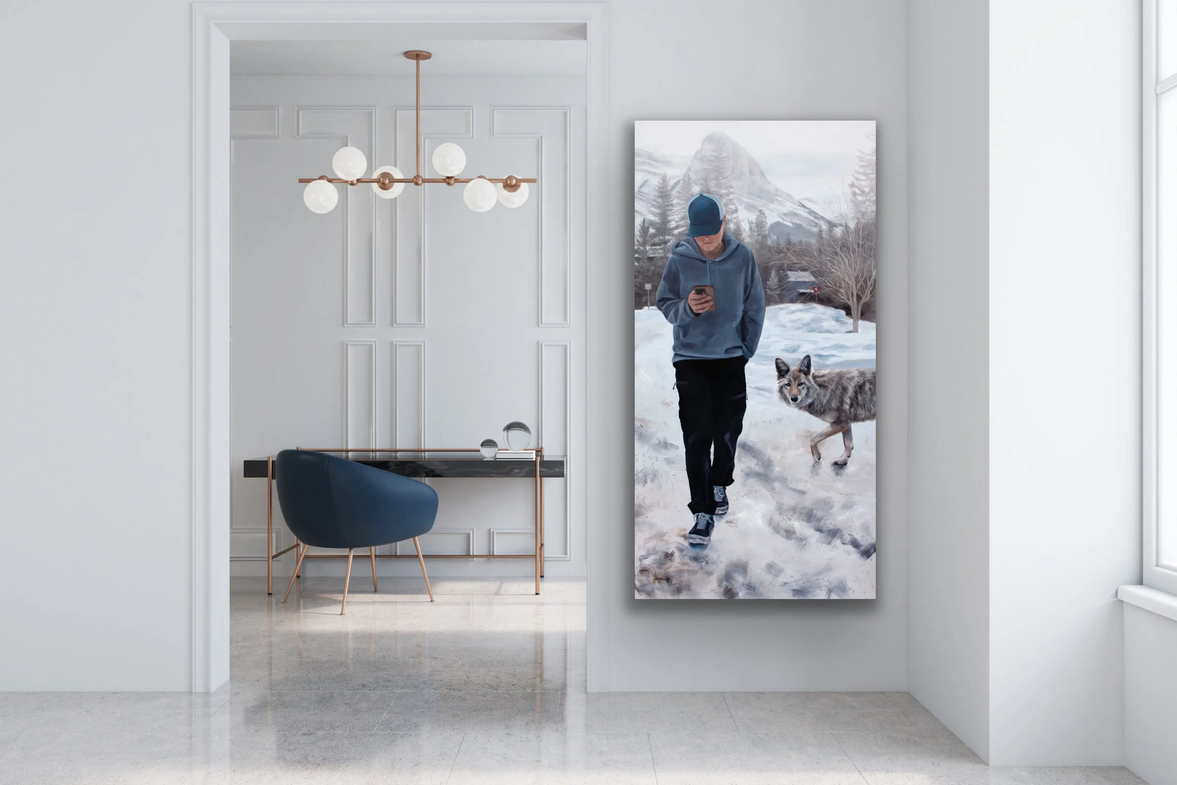 Pascale Ouellet "Toby, His Phone and the Coyote"