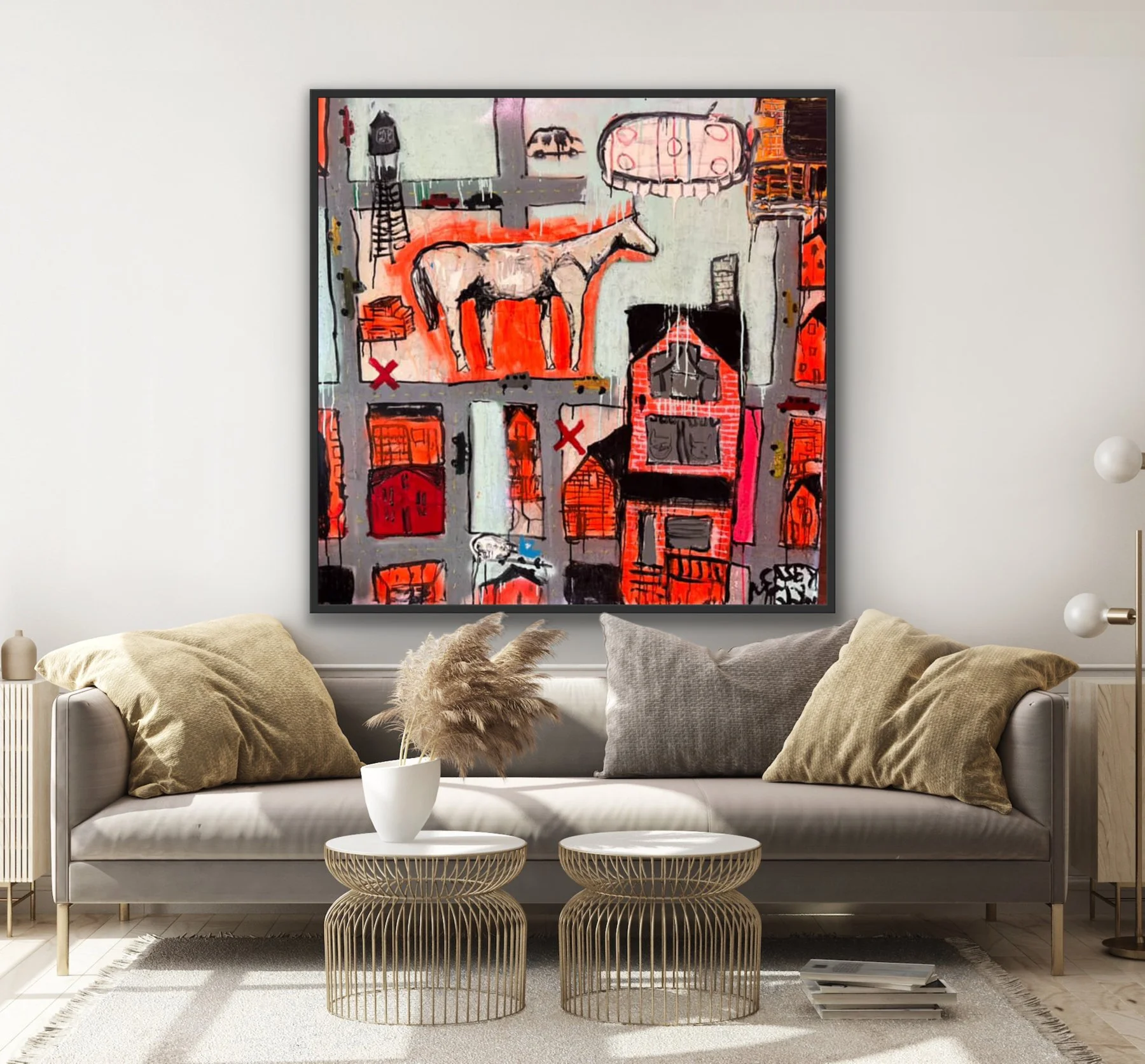 Casey McGlynn "Campbell Avenue Horse"