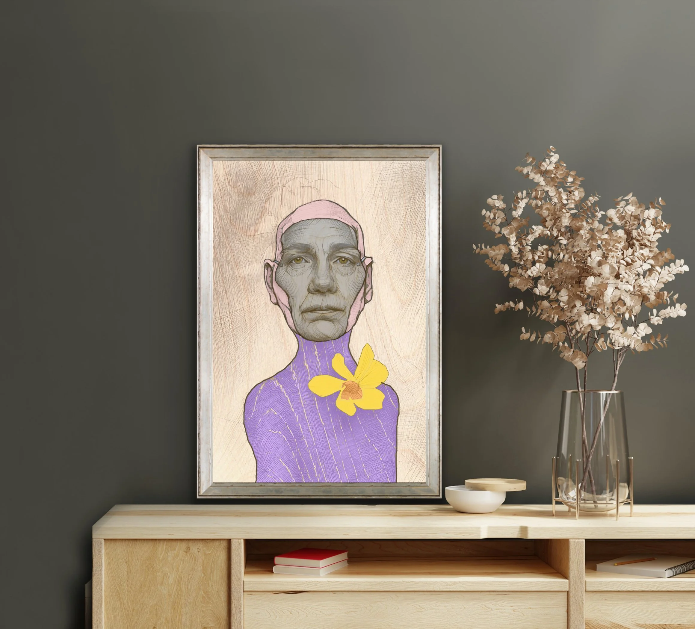 Barry Russell Lorne "A Portrait In Mauve"