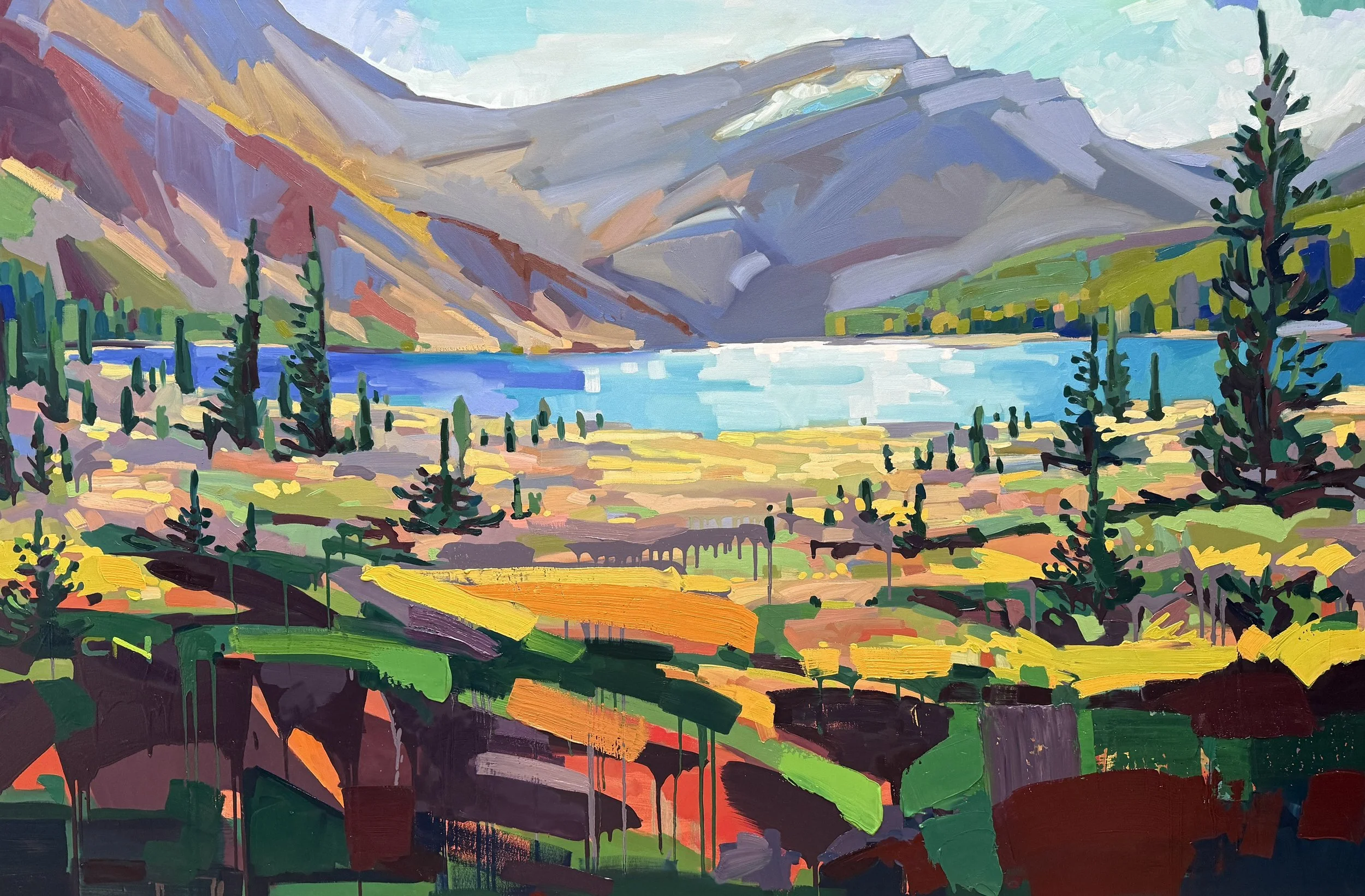 Merlin Lake #2 SKOKI 48" x 72" 2025 $7440.jpg