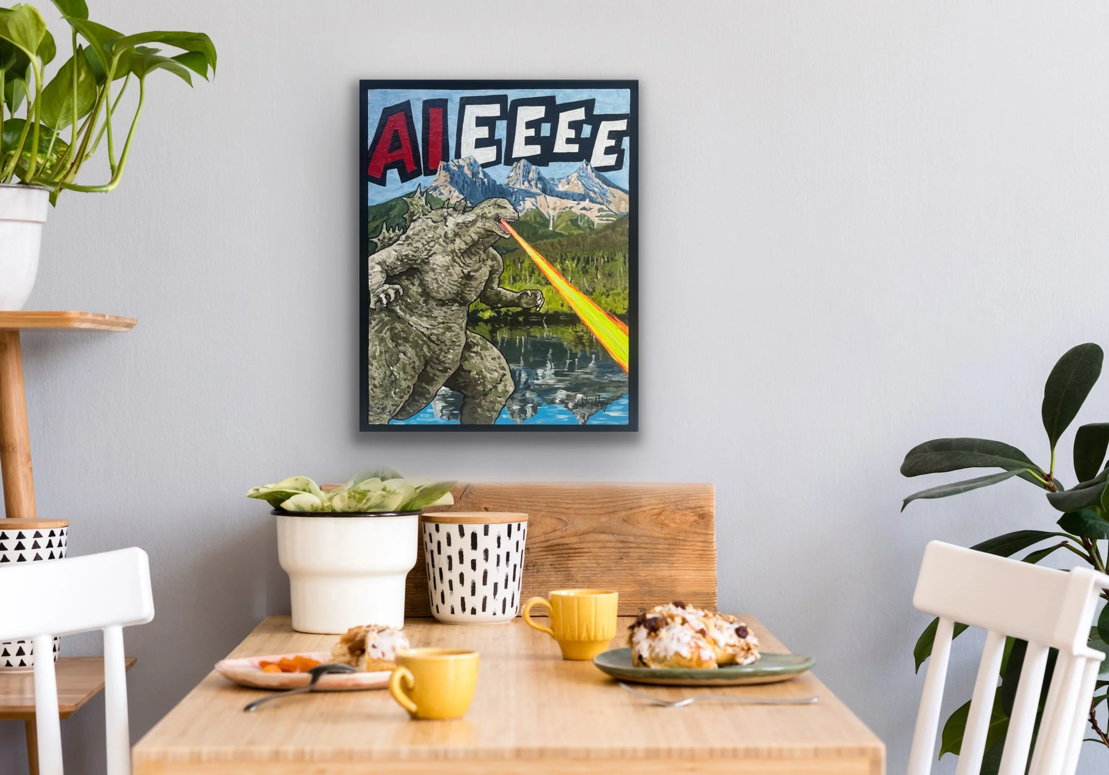 Timothy Wilson Hoey "Move Over Split Lip and The Boss, Here's Godzilla"