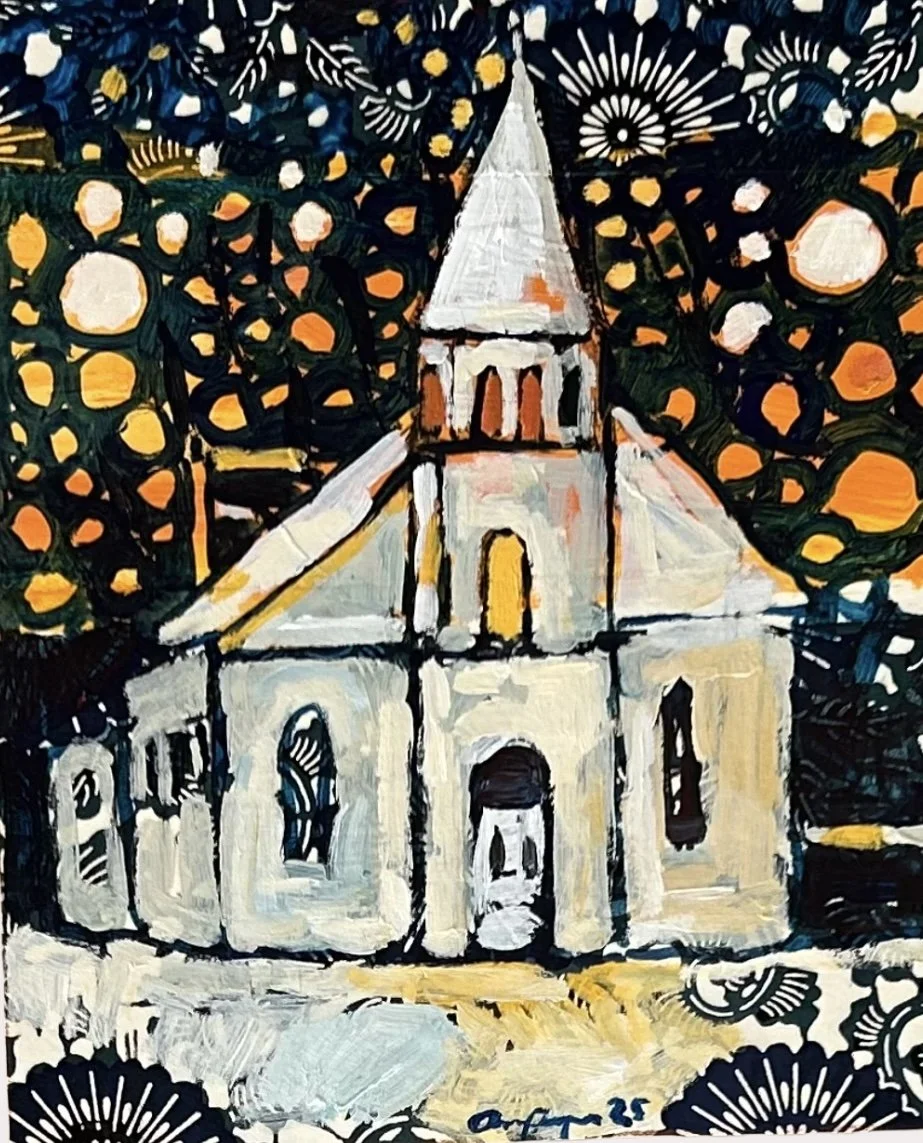 Amy Dryer "Winter Skies II"