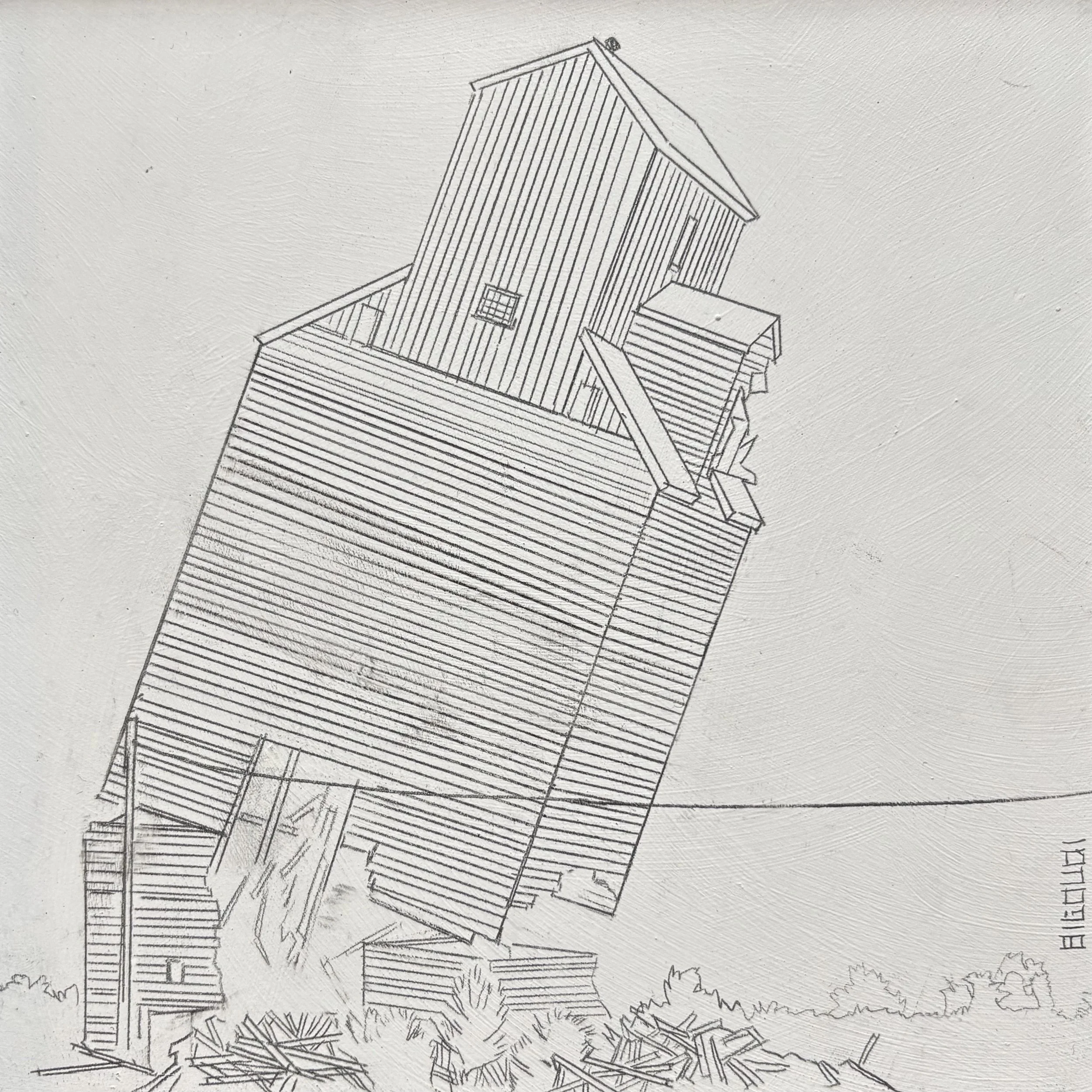 Vanishing Landmark 14 10x10 pencil on board  $750.jpeg