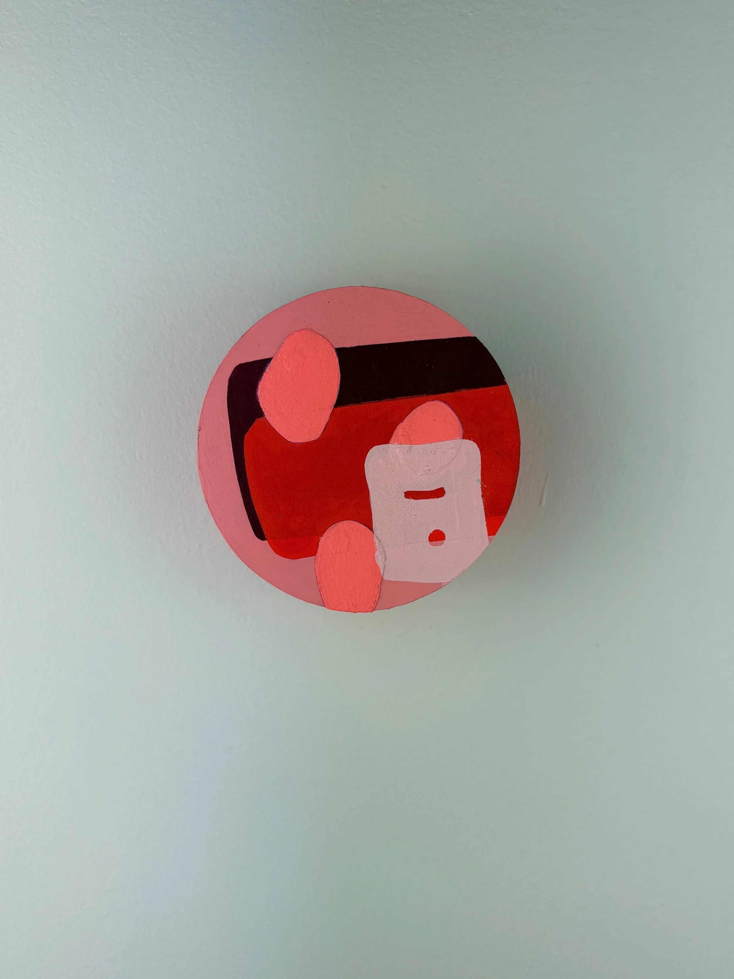 Mini Series #12  4" diameter tondo Acrylic 2025 $150.jpg