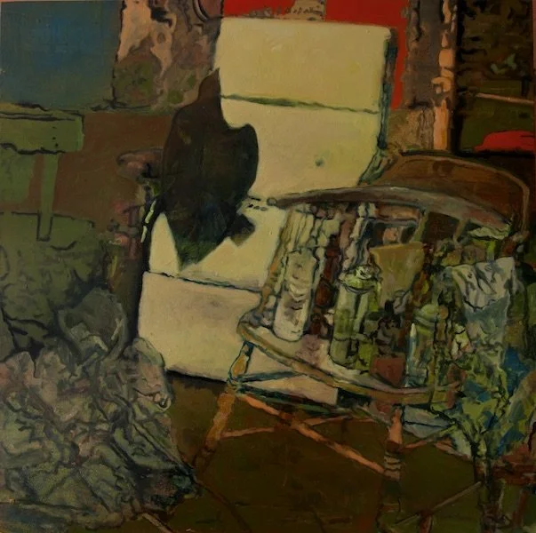 Chair with Raven 24x24 $2160.jpg