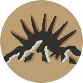 VidaMinds Mental Health illustration of mountains beneath a rising sun, symbolizing grounding and nature-based healing